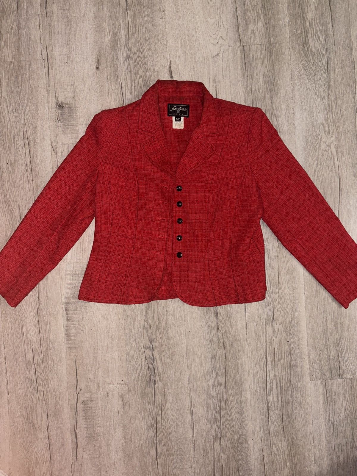 Other Vintage Sweet Petite Suit Jacket Size XL / US 12-14 / IT 48-50 - 1 Thumbnail