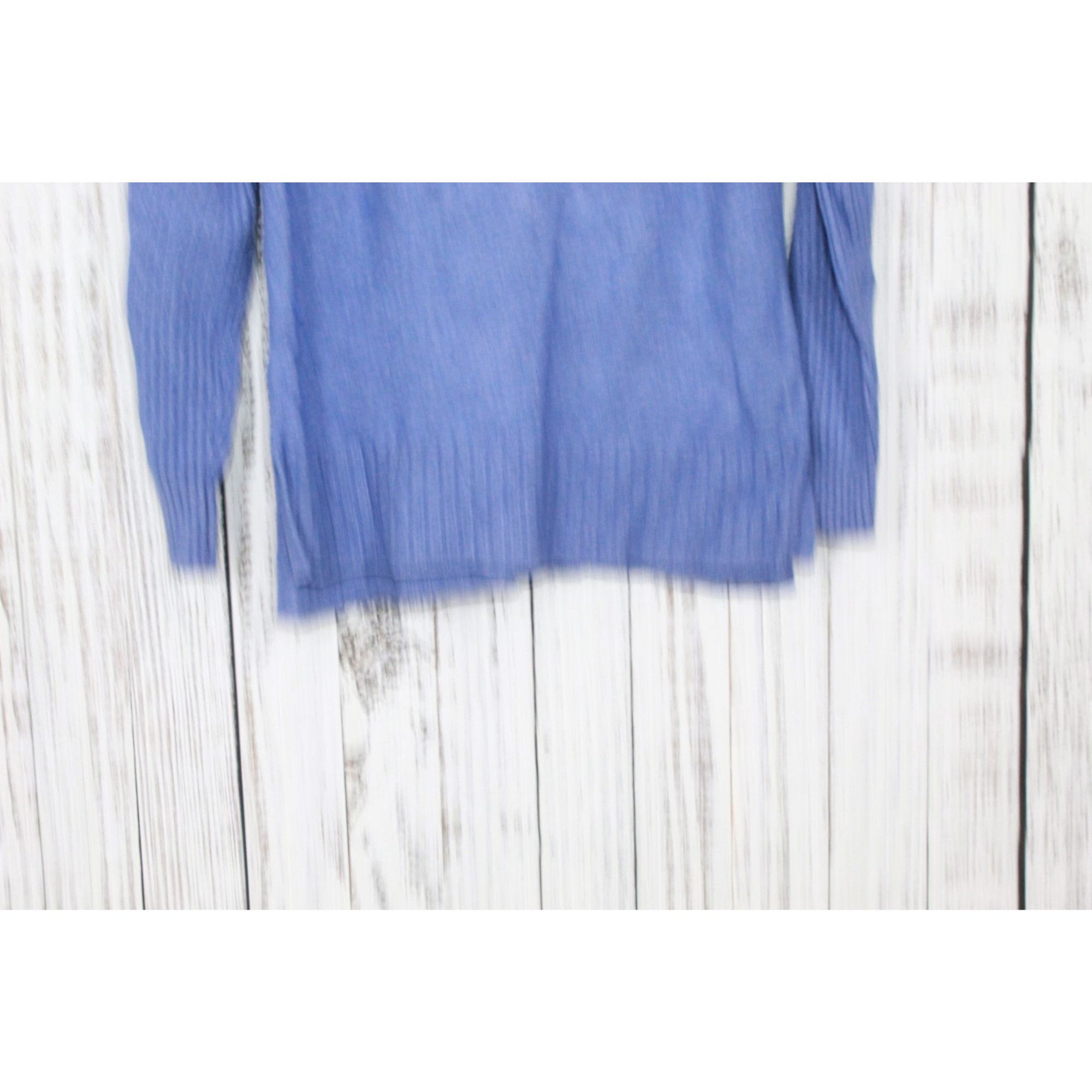 L.L. Bean LL Bean Women's Indigo Heather Essential Turtleneck Sweater Size M / US 6-8 / IT 42-44 - 9 Thumbnail