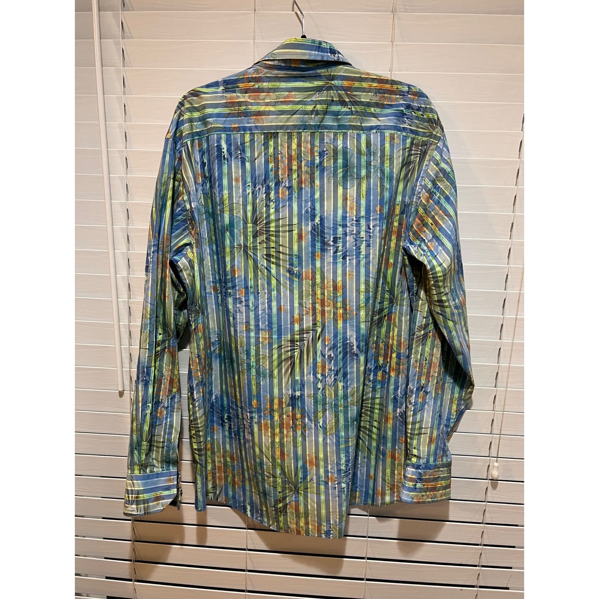 Robert Graham Robert Graham Floral Long Sleeve Button Up Shirt - Size XL Size US XL / EU 56 / 4 - 3 Thumbnail