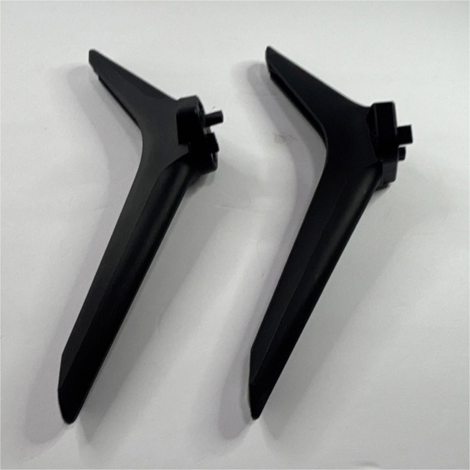Other Black TV Stand Legs Replacement Set Pair Feet Parts Size ONE SIZE - 1 Thumbnail