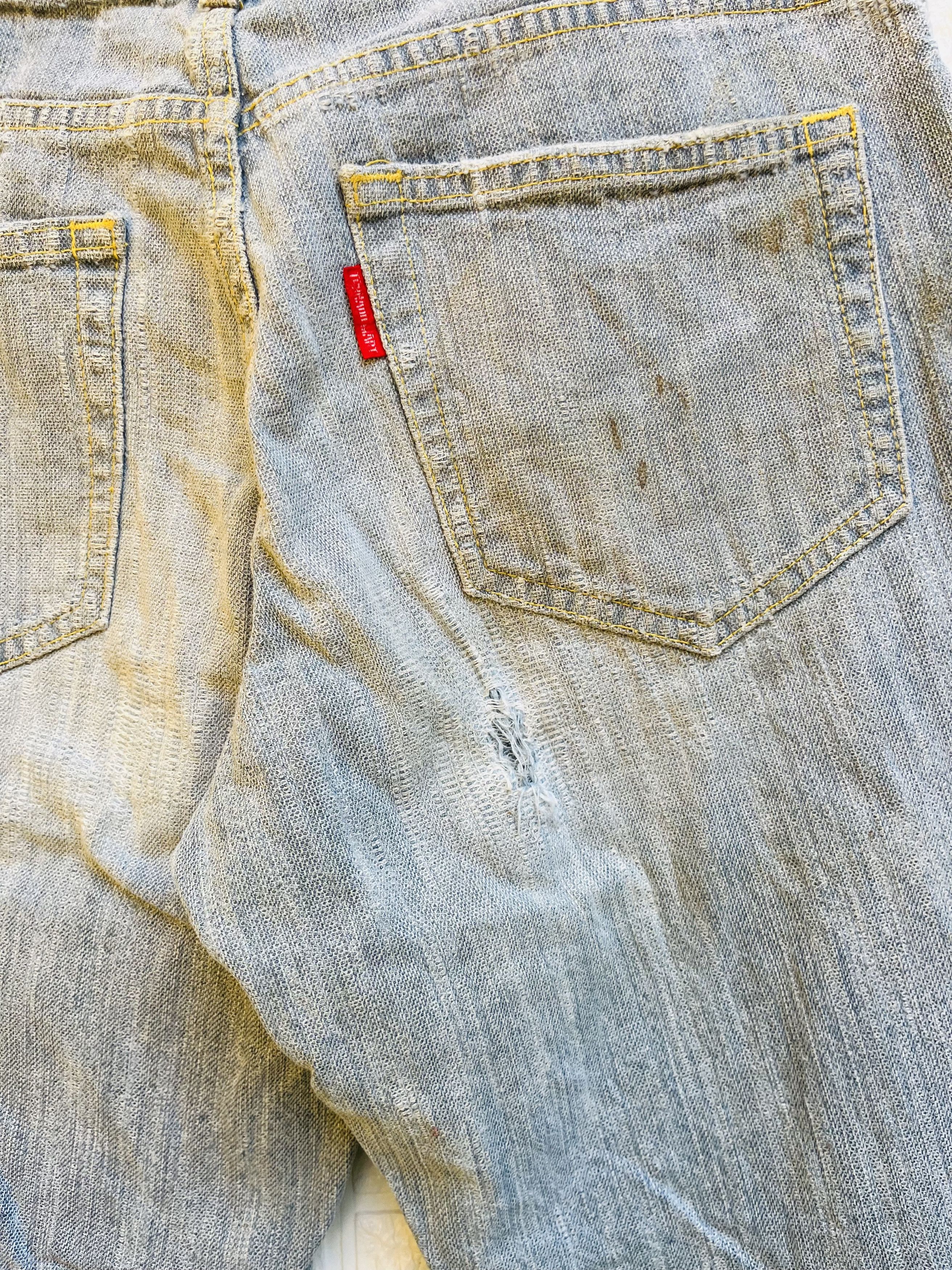 Japanese Brand × Tornado Mart × Vintage Vintage Tornado Mart Distressed Japanese Designer Style Size US 29 - 7 Thumbnail