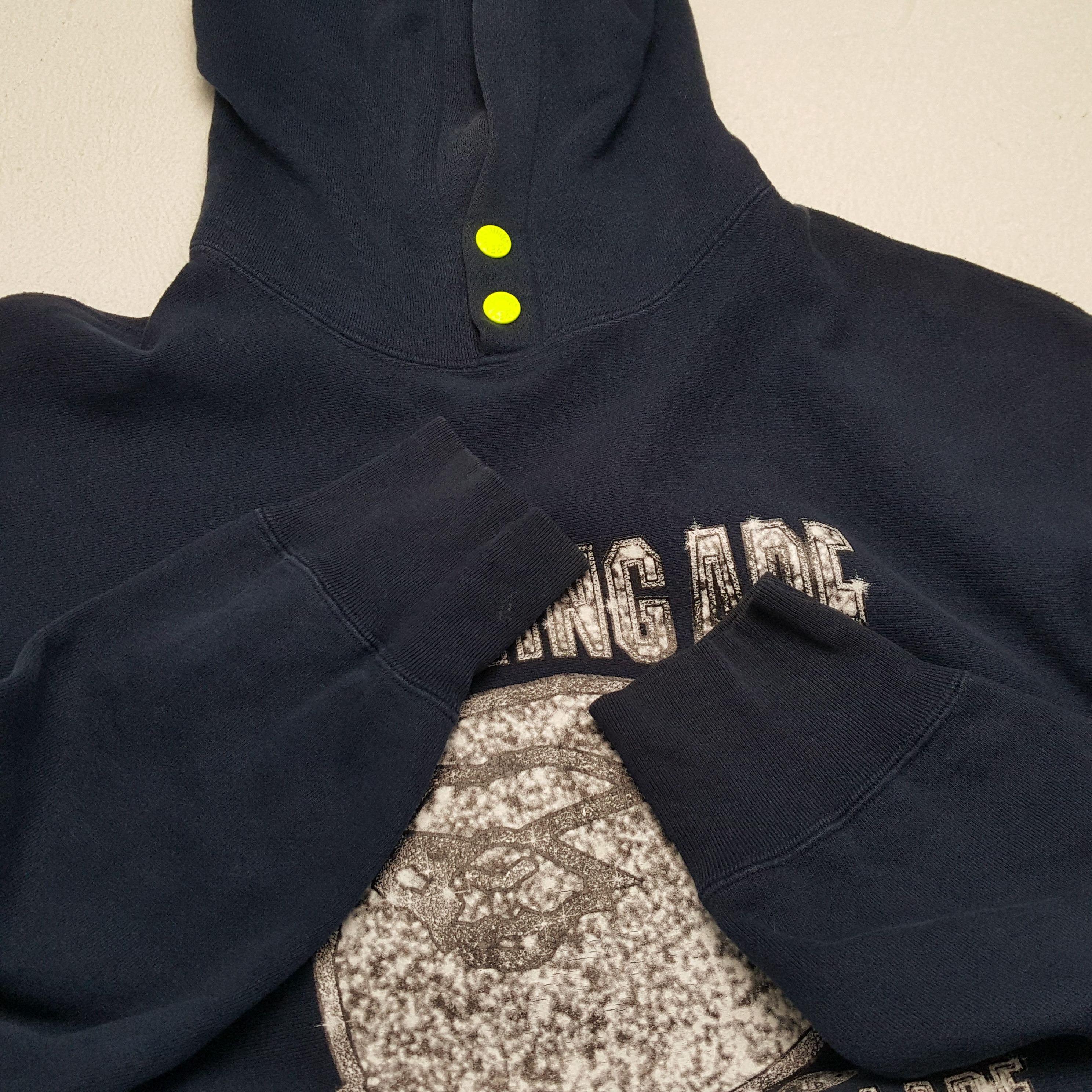Bape × Vintage Vintage BAPE by A Bathing Ape Japanese Fashion Brand Hoodies Size US L / EU 52-54 / 3 - 8 Thumbnail