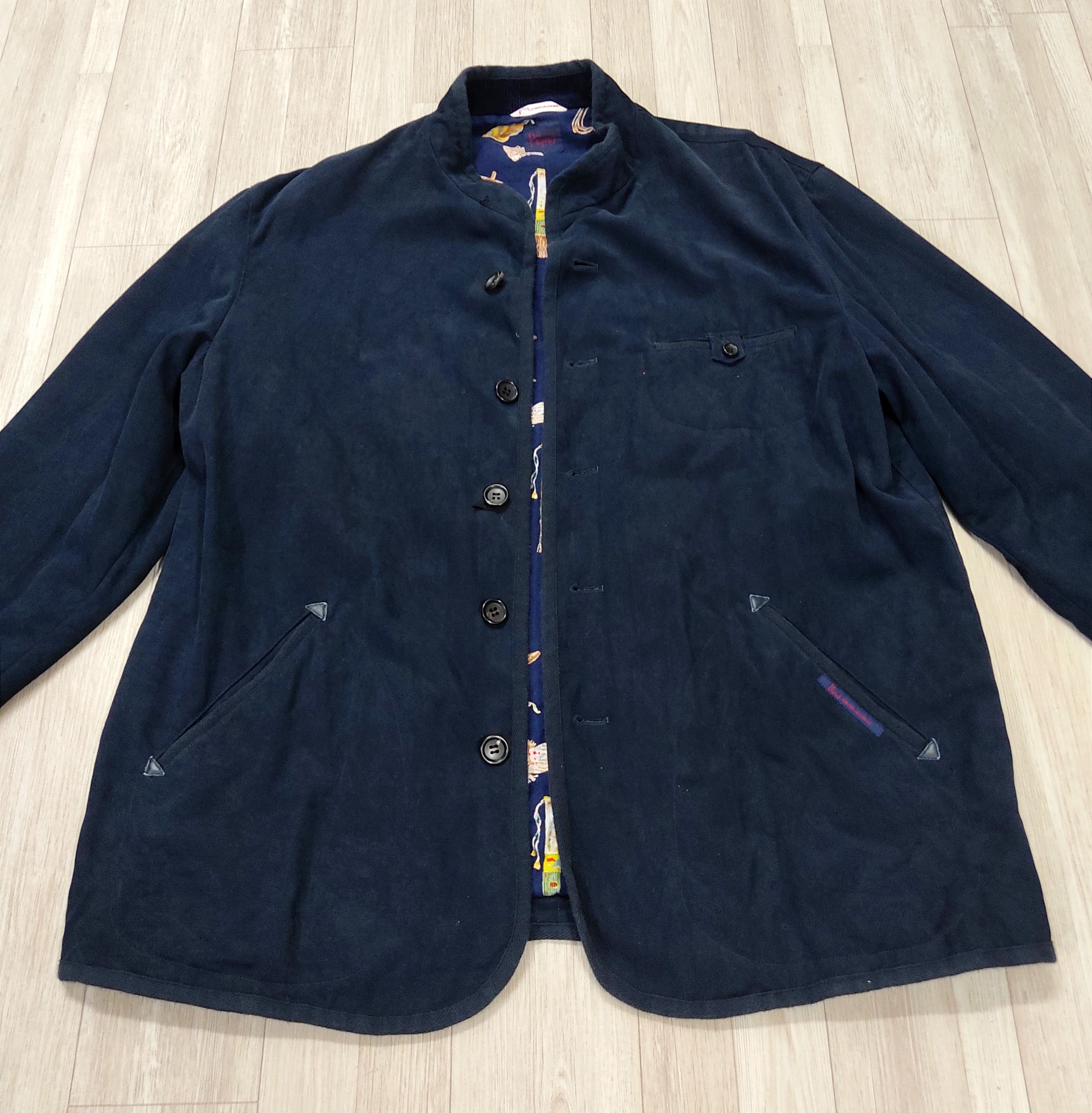 Japanese Brand × Mr. Gentleman The PAPAS Mantere De Heming Navy Blue Deck Jacket Size US M / EU 48-50 / 2 - 5 Thumbnail
