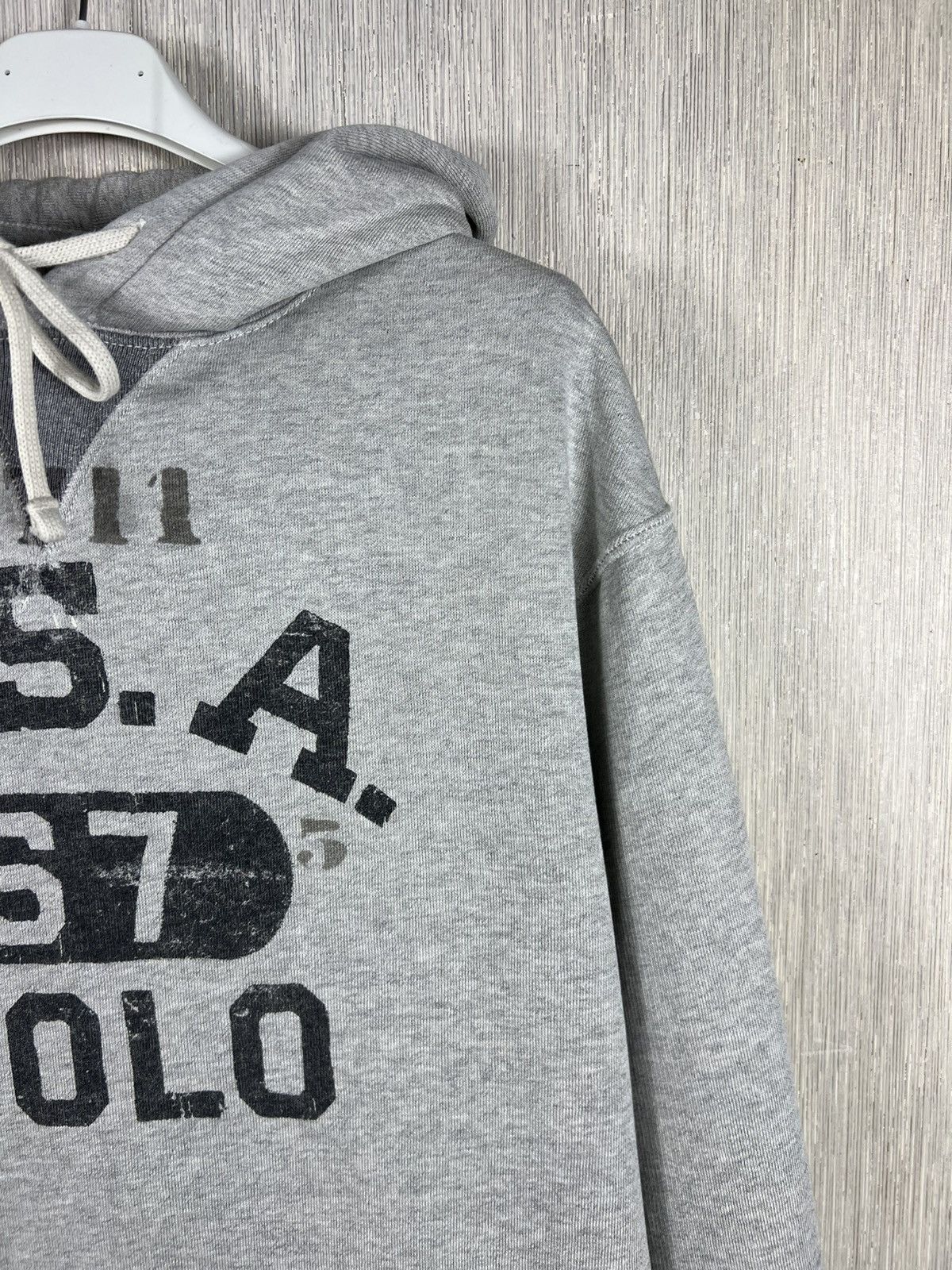 Polo Ralph Lauren Polo Ralph Lauren USA America six seven 67 logo hoodie Size US L / EU 52-54 / 3 - 5 Thumbnail