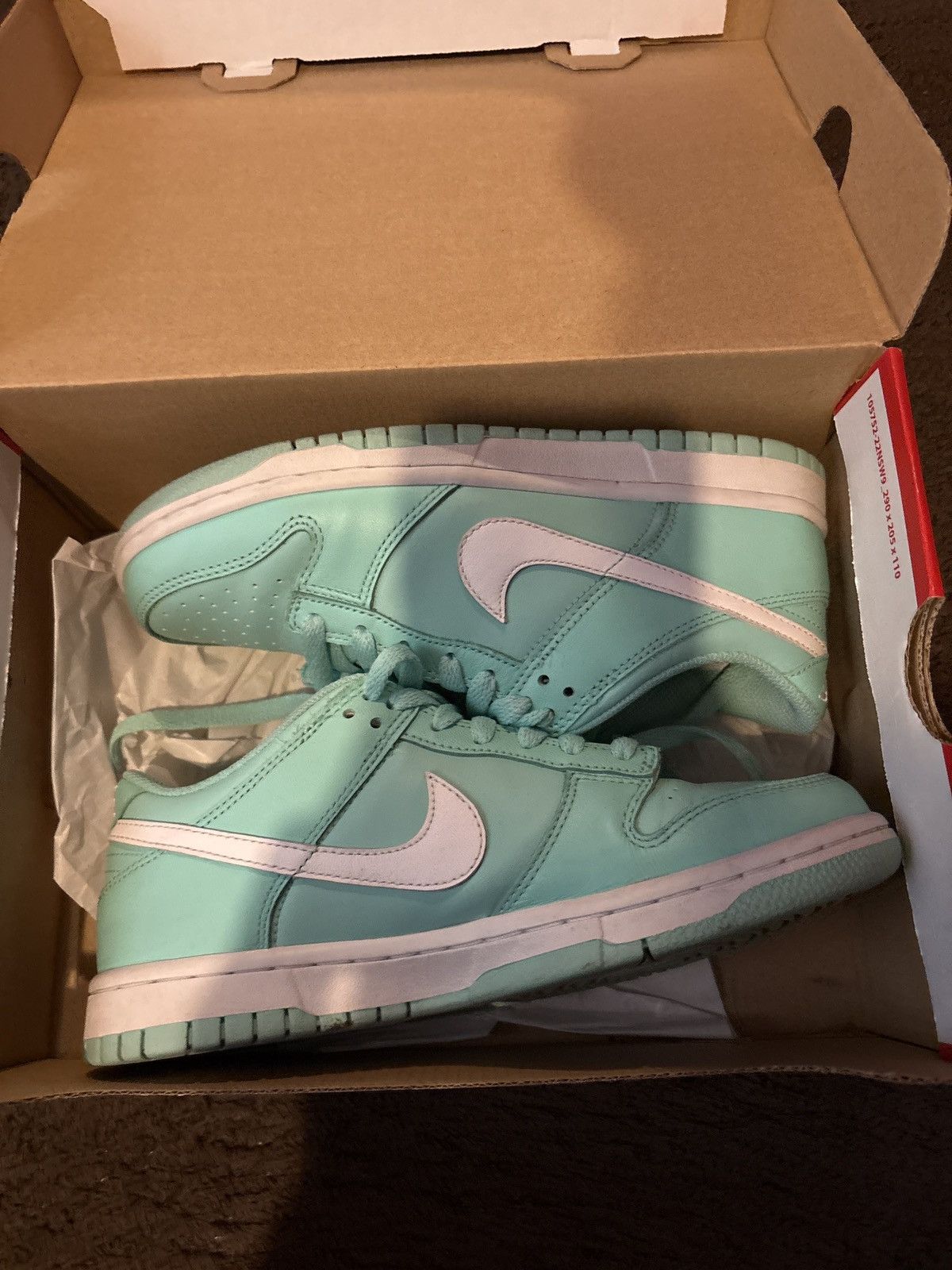 Nike emerald rise nike dunk los (gs) Size US 5.5 / IT 35.5 - 1 Thumbnail