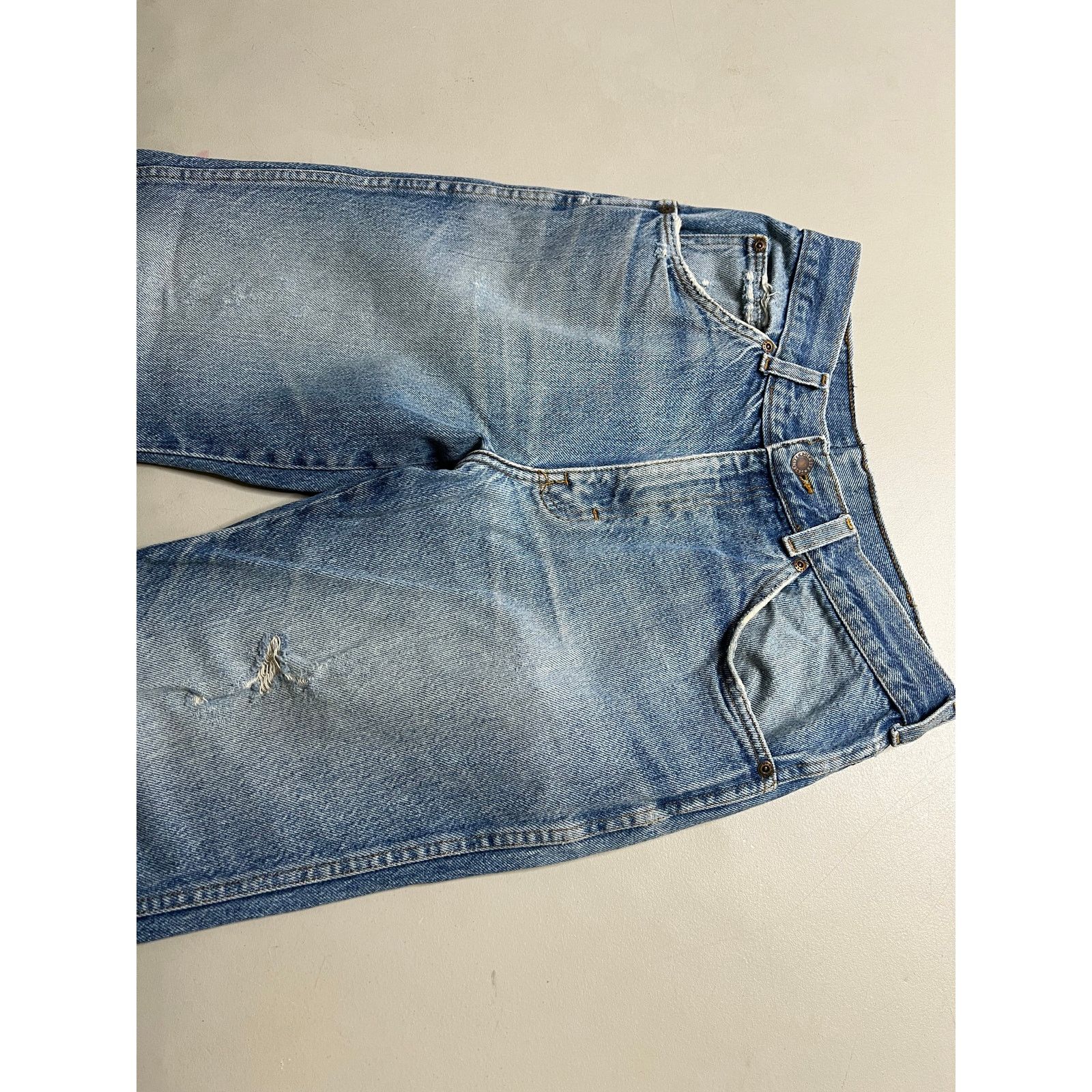 Dickies Vintage Dickies Banders Jeans Mens 32 Blue Faded Talon Zip Size US 32 / EU 48 - 9 Thumbnail