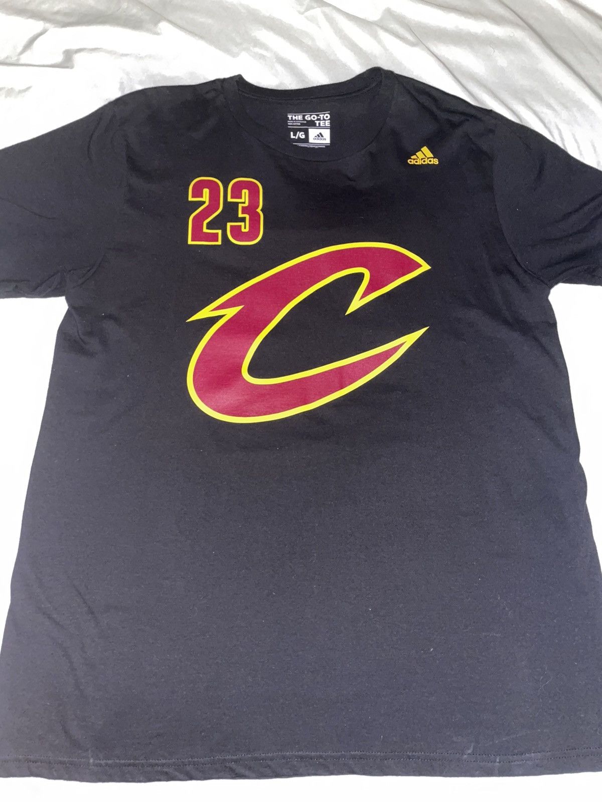 Adidas × NBA NBA Adidas Cleveland Cavaliers LeBron James Player Tee Size US L / EU 52-54 / 3 - 1 Thumbnail