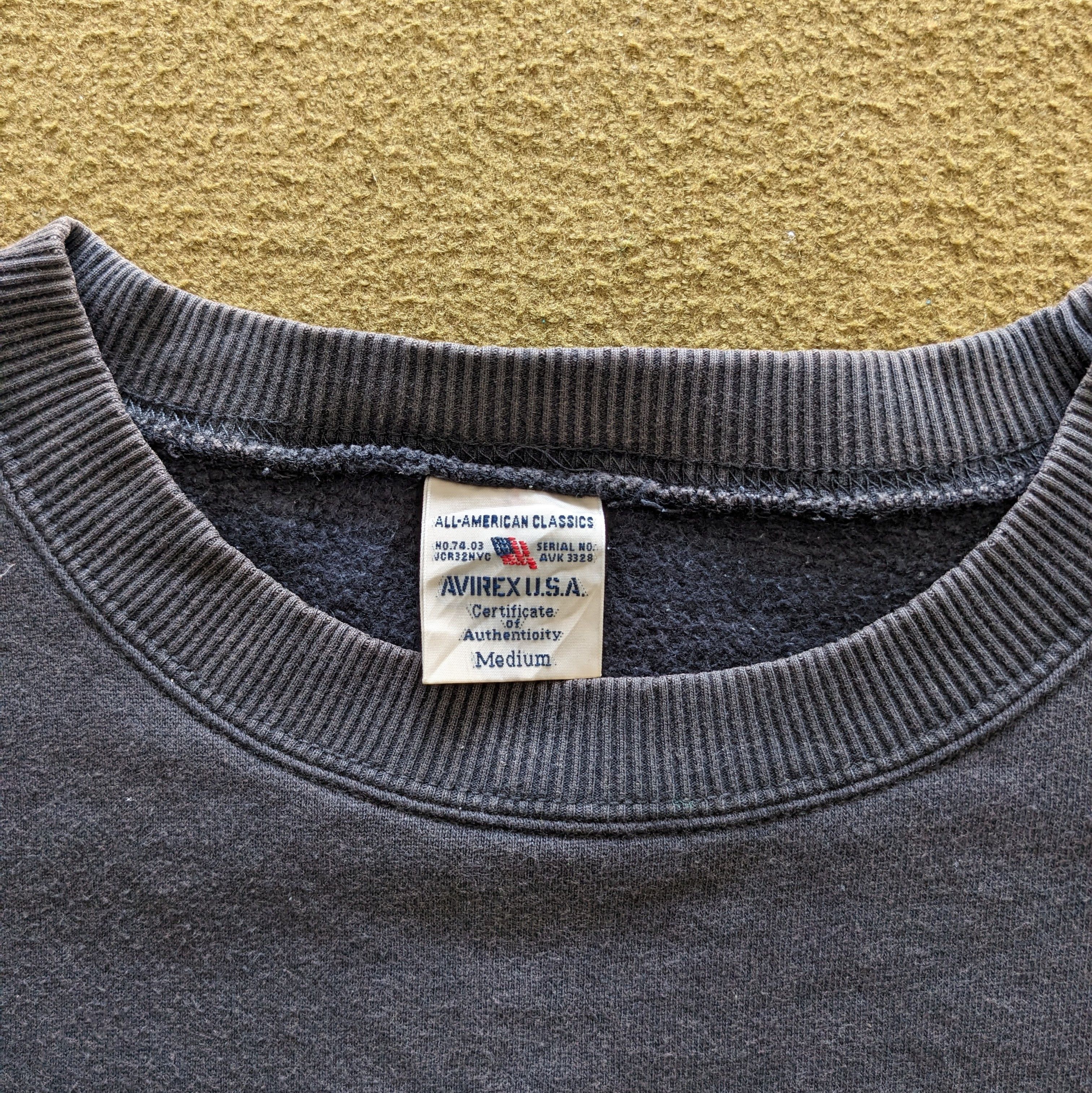 Vintage Vintage AVIREX USA Streetwear Style Sweatshirt Size US S / EU 44-46 / 1 - 6 Thumbnail
