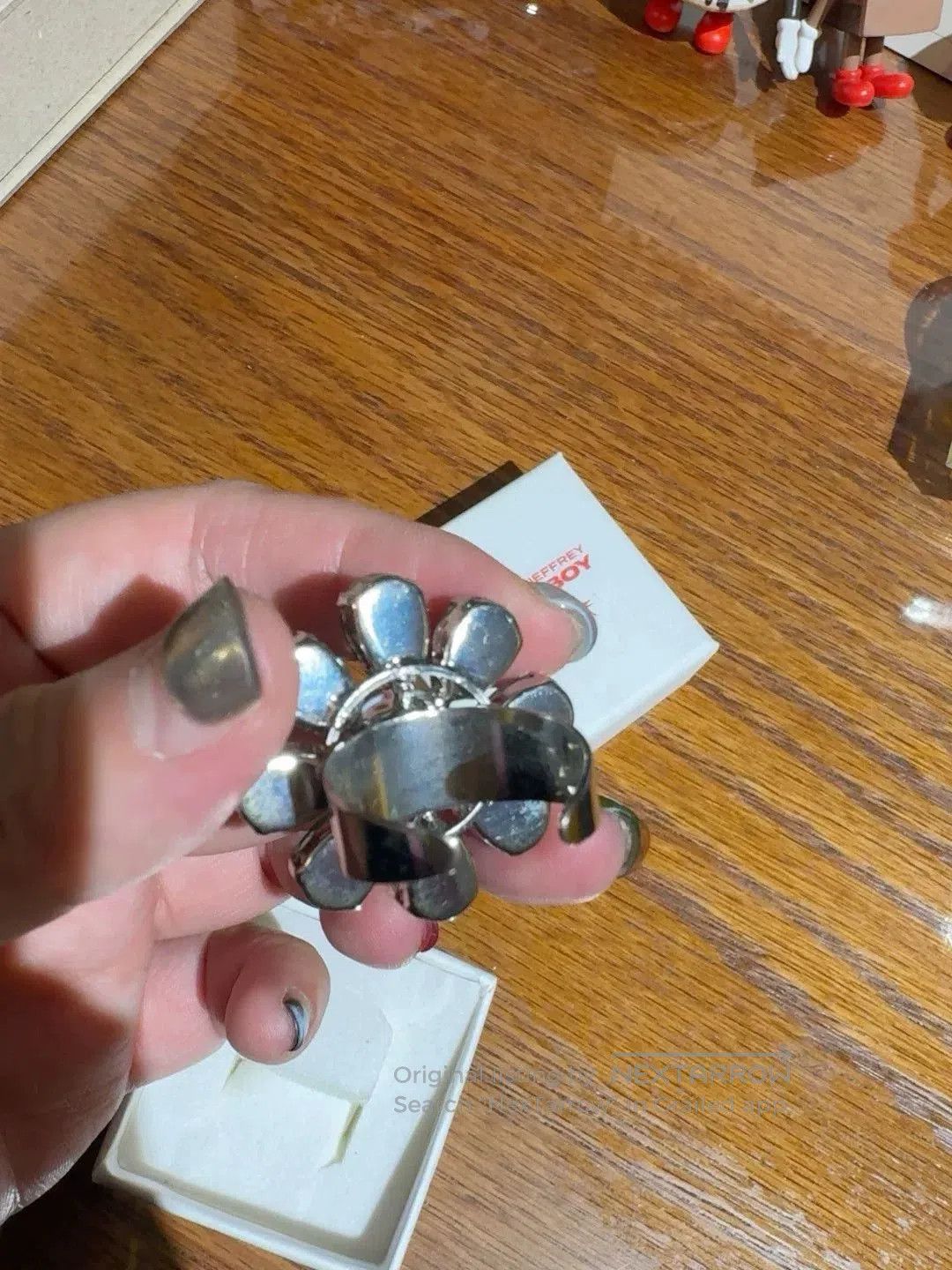 Charles Jeffrey LOVERBOY Charles Jeffrey Loverboy Flower Ring. Size ONE SIZE - 4 Thumbnail