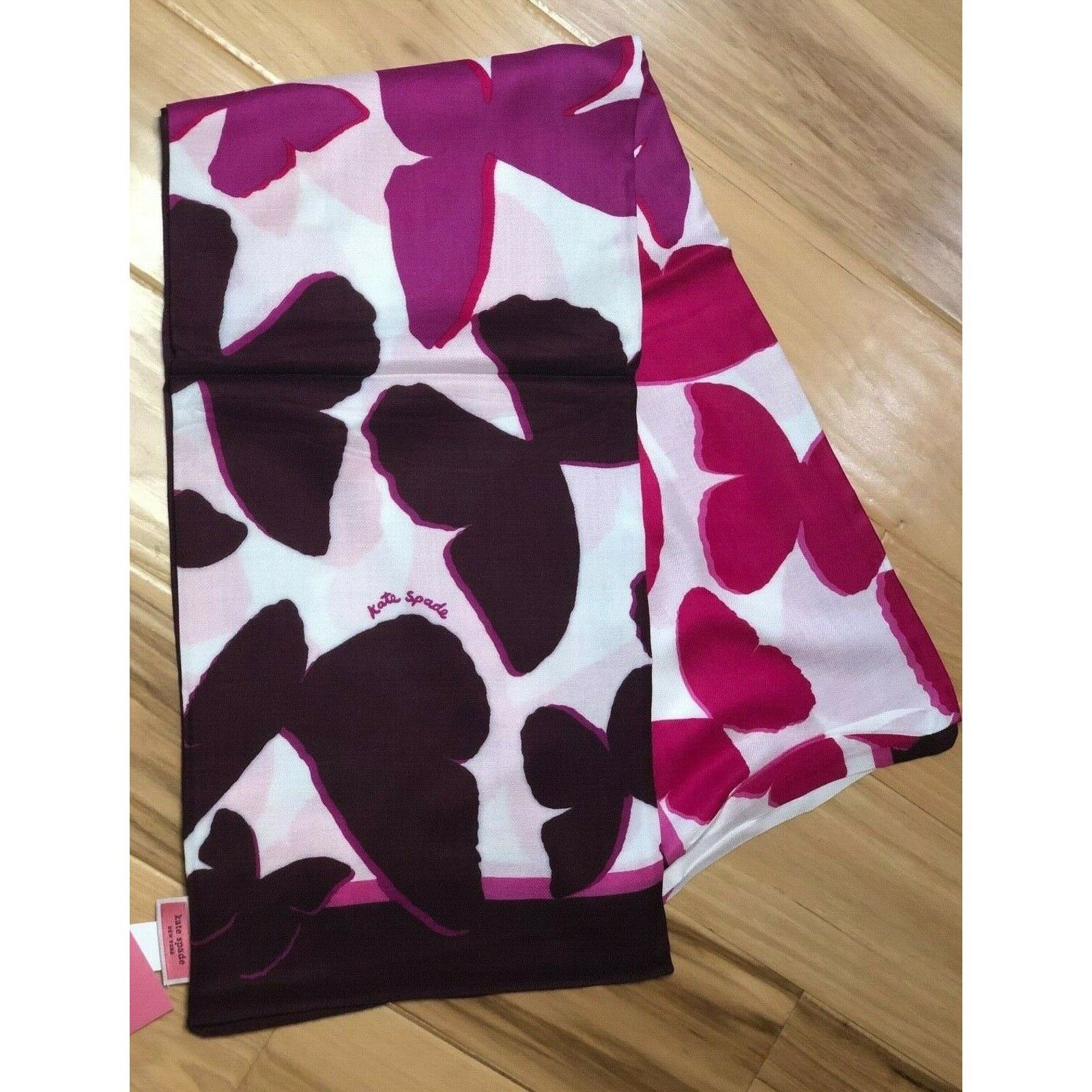 Kate Spade Kate Spade Festive Butterfly allover Print Oblong long Scarf Size ONE SIZE - 5 Thumbnail