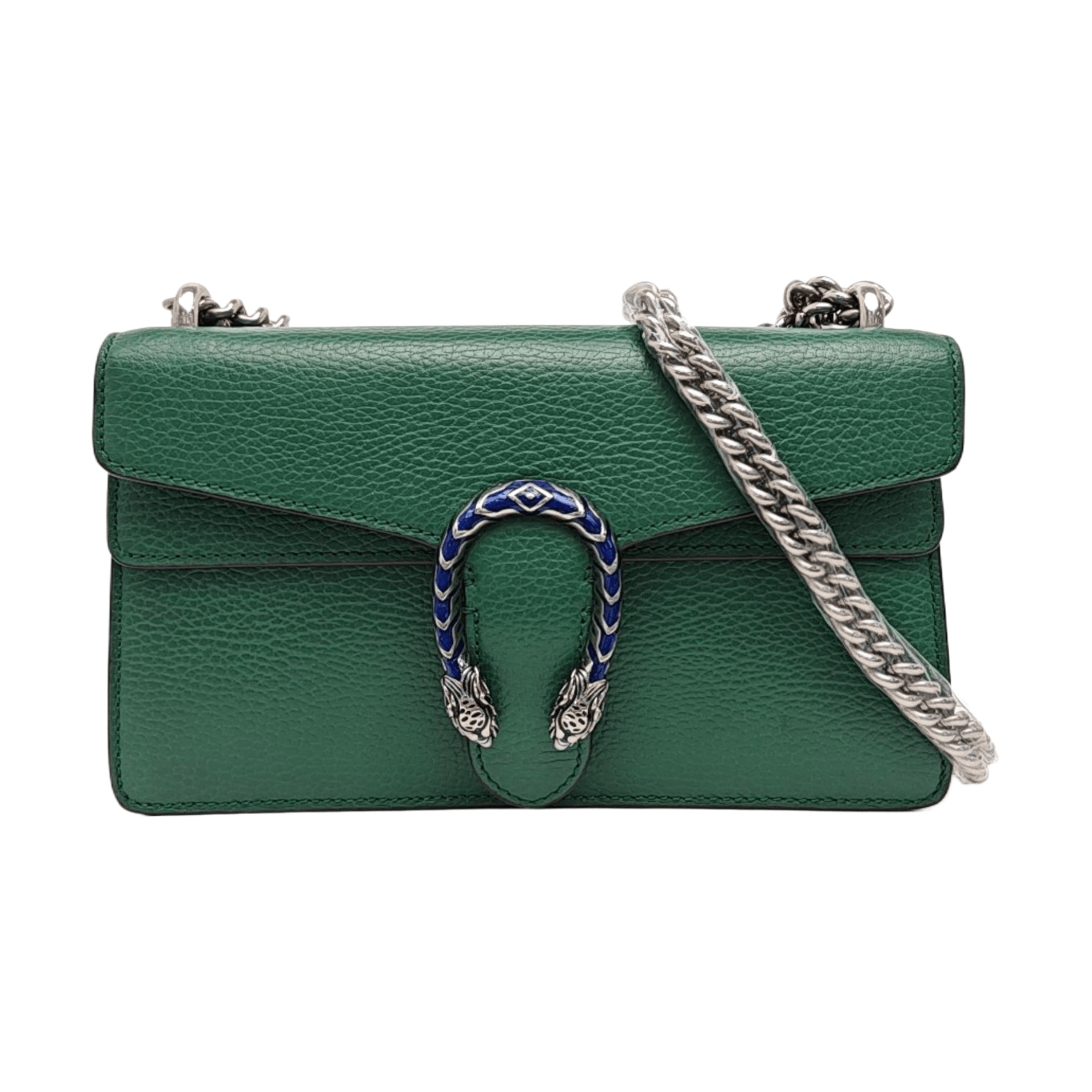 Gucci Gucci Dionysus Green Leather Shoulder Bag Size OS Size ONE SIZE - 1 Thumbnail