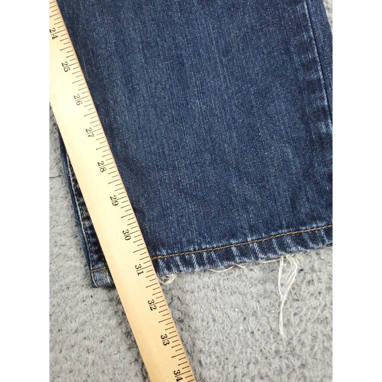 Levi's Levis Mens 32x32 Extra Large Blue Straight Leg Denim Casual Pants Size US 32 / EU 48 - 5 Thumbnail