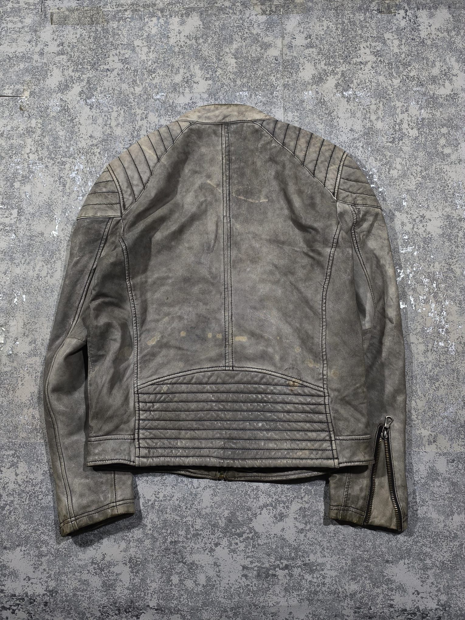 Hysteric Glamour trashy leather vtg moto jacket avantgarde rick owens Size US L / EU 52-54 / 3 - 5 Thumbnail