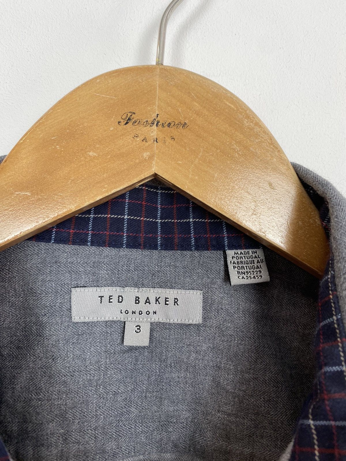 Ted Baker Ted Baker Buttons Up Long Sleeve Shirt Regular Fit Mens Sz 3 Size US M / EU 48-50 / 2 - 5 Thumbnail