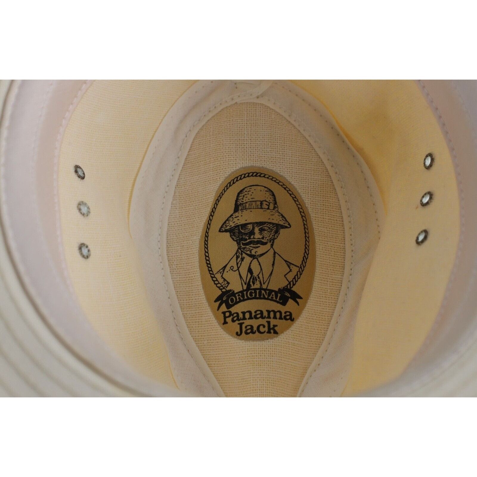 Panama Jack Vintage 90s Panama Jack Canvas Safari Bush Fedora Hat Size ONE SIZE - 9 Thumbnail