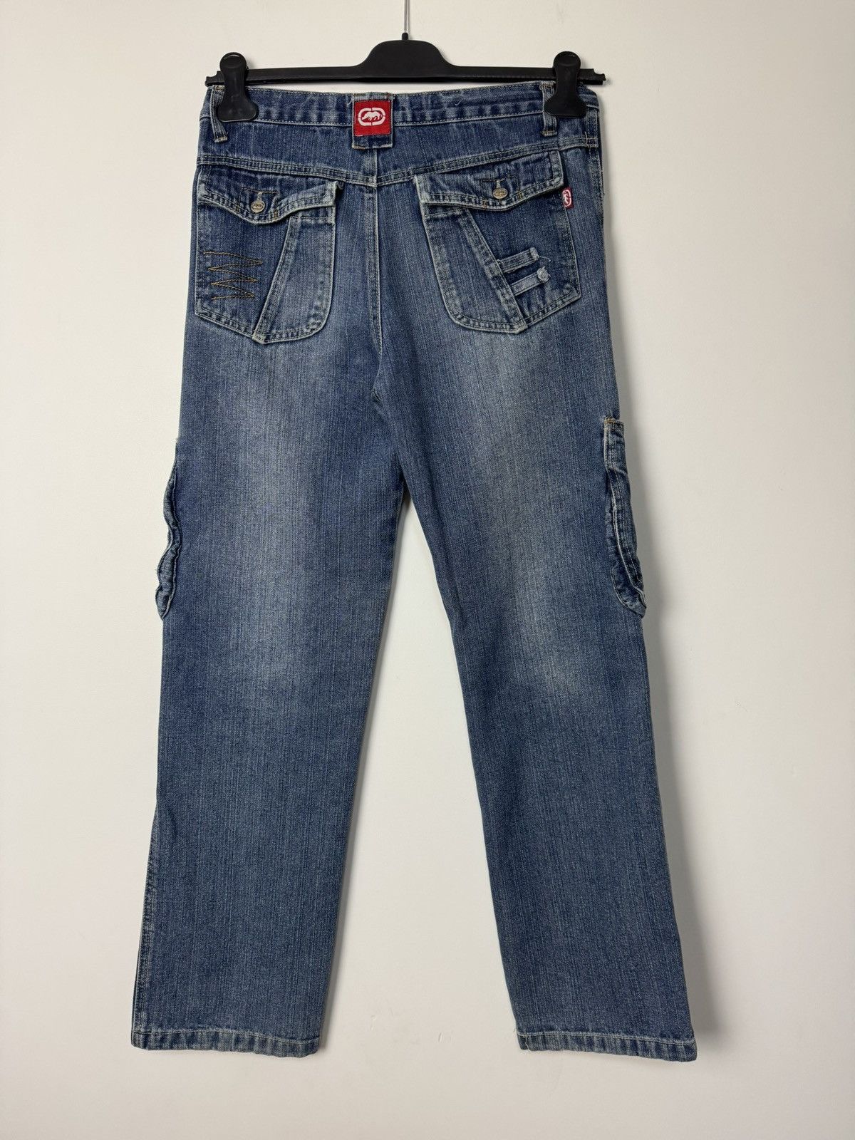 Ecko Unltd. Vintage Ecko Unltd Denim Cargo Jeans Y2K streetwear Style Size US 30 / EU 46 - 8 Thumbnail