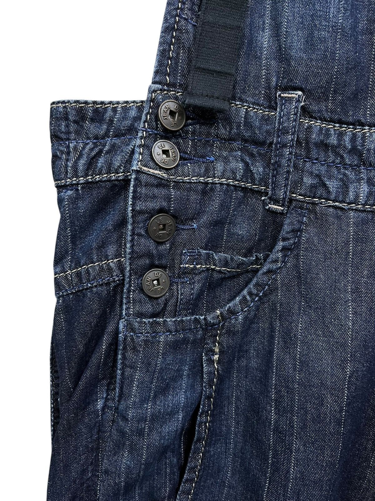 Marithe + Francois Girbaud Archive Marithe Francois Girbaud Structured Denim Overall S Size 30" / US 8 / IT 44 - 7 Thumbnail
