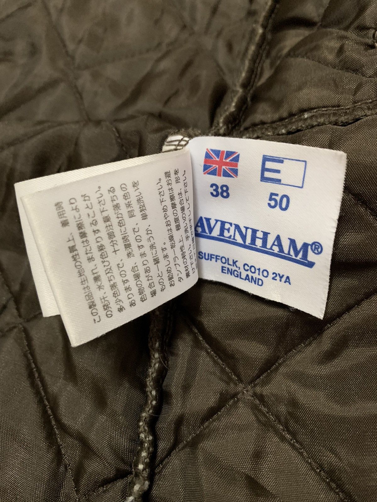 Designer × Lavenham × Vintage Lavenham Long Quilted Parka Jacket Vintage Size S / US 4 / IT 40 - 10 Thumbnail