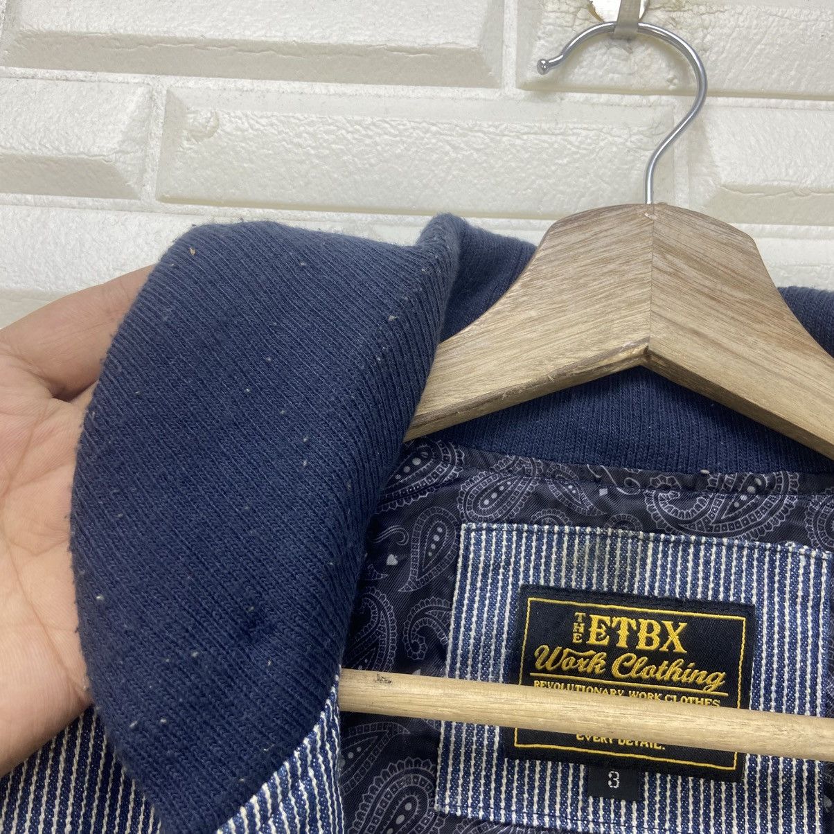 Japanese Brand Etbx Work Clothing Living & Dead Eldorado Hickory Stripe Size US S / EU 44-46 / 1 - 22 Thumbnail