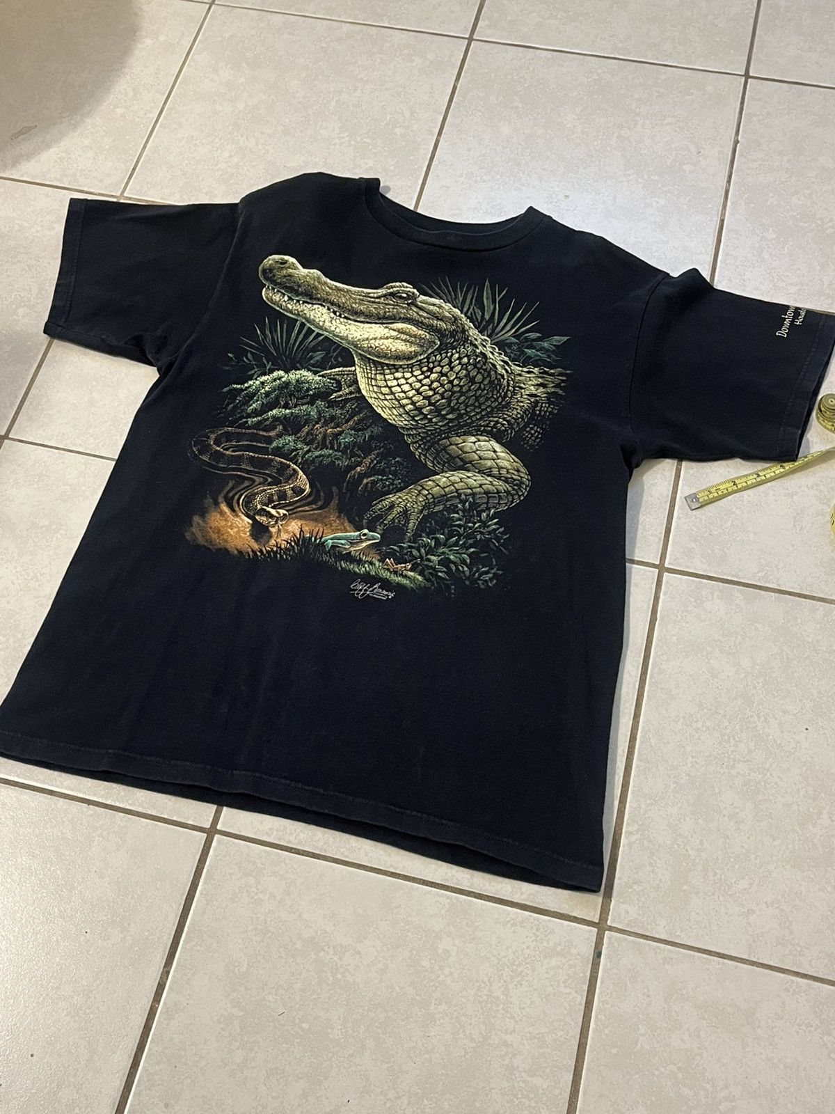Vintage AQUARIUM ALLIGATOR TEE Size US L / EU 52-54 / 3 - 1 Thumbnail