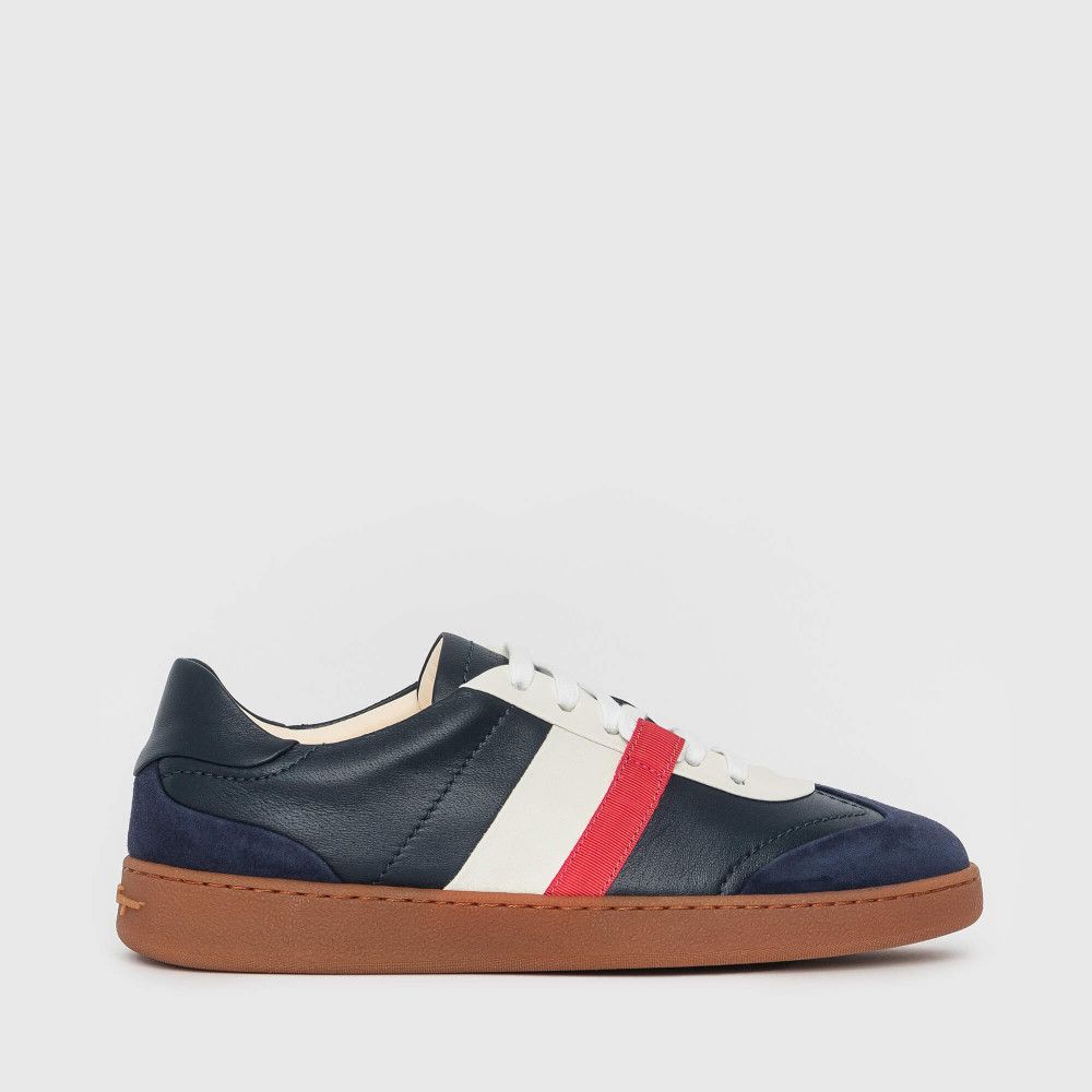 Salvatore Ferragamo o1y0426 Low-Top Sneakers in Multicolor Size US 4.5 / IT 34.5 - 1 Thumbnail