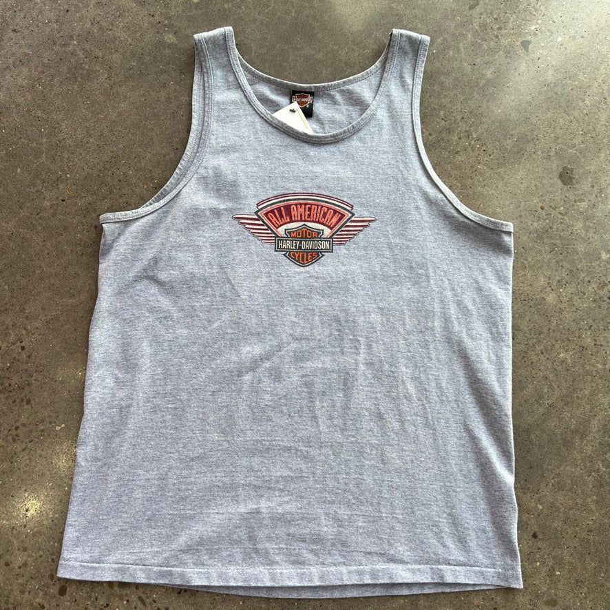 Harley Davidson × Vintage Vintage 1995 Harley Davidson Tank Top Size US L / EU 52-54 / 3 - 2 Thumbnail