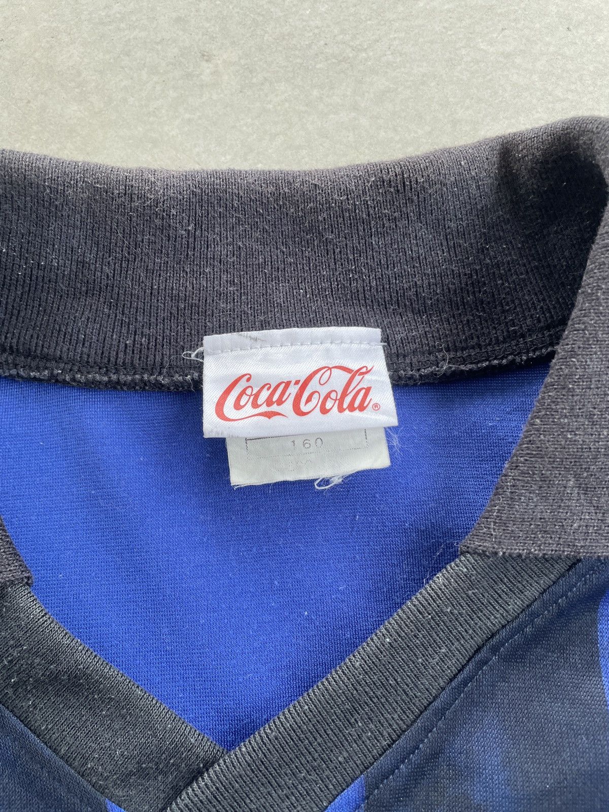Coca Cola × Vintage VINTAGE 90S COCA COLA AC MILAN TEMPLATE JERSEY Size US S / EU 44-46 / 1 - 4 Thumbnail