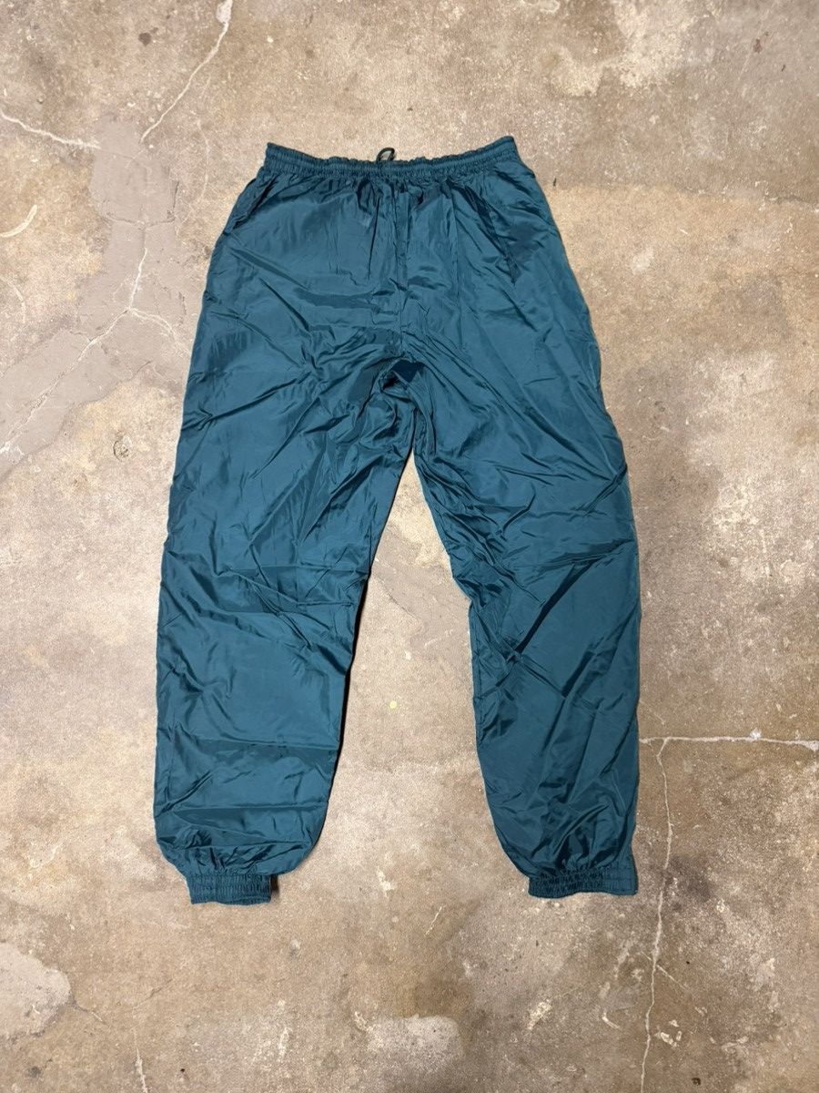 Nike Vintage Nike Teal Nylon Track Pants Size US 32 / EU 48 - 4 Thumbnail