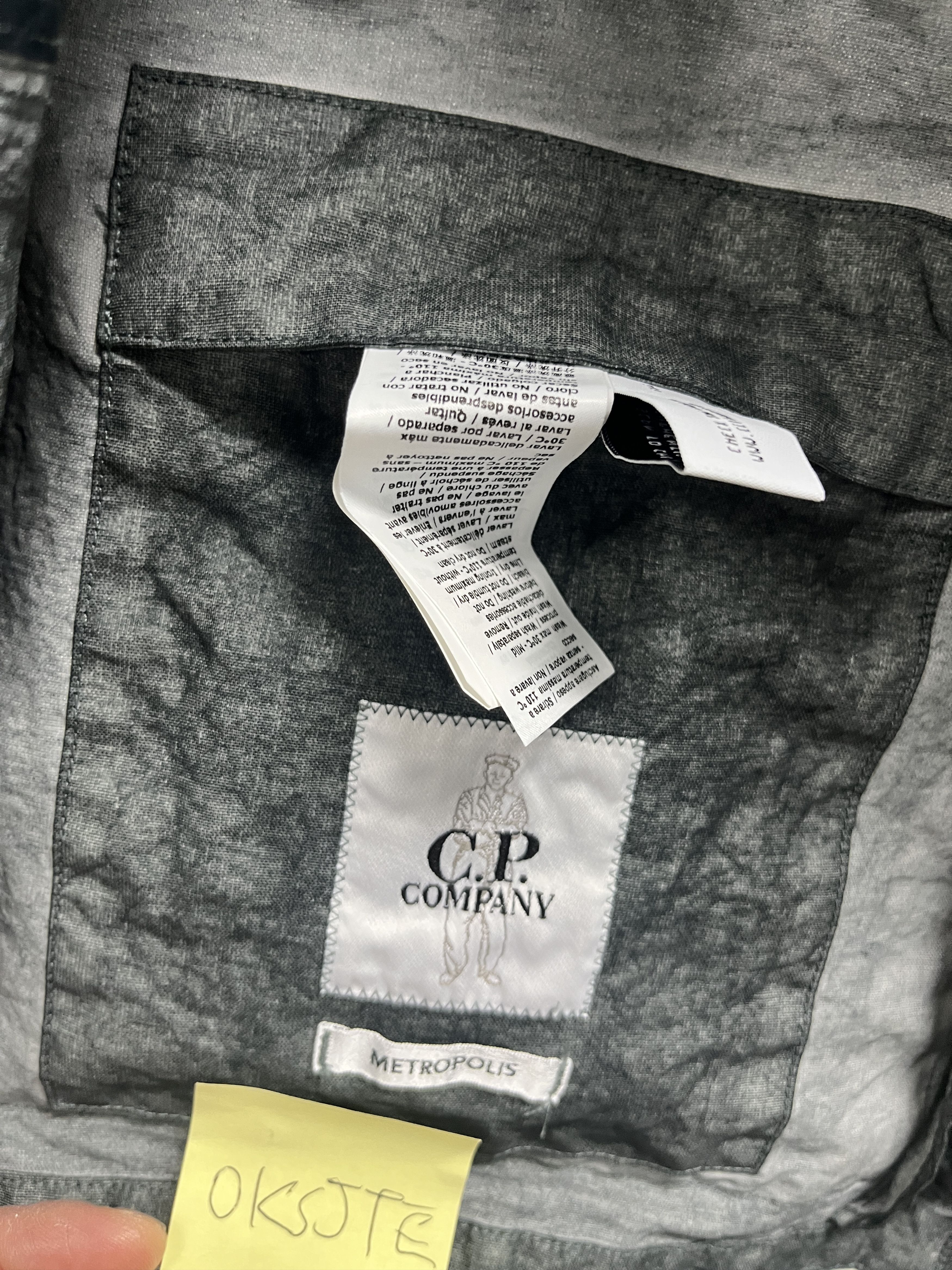 C.P. Company CP Company Metropolis Co-TeD Hooded Jacket 50 Size US L / EU 52-54 / 3 - 8 Thumbnail
