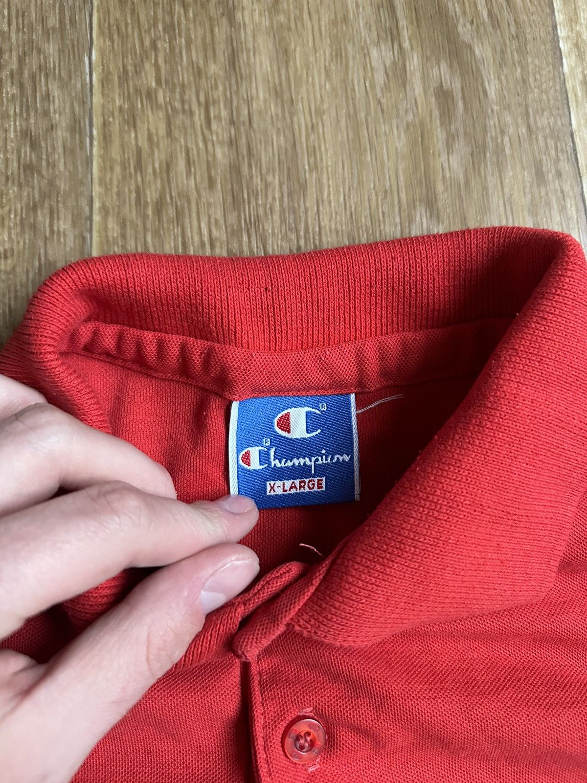 Champion × Vintage Champion Wisconsin Badgers Polo Shirt Size US XL / EU 56 / 4 - 3 Thumbnail