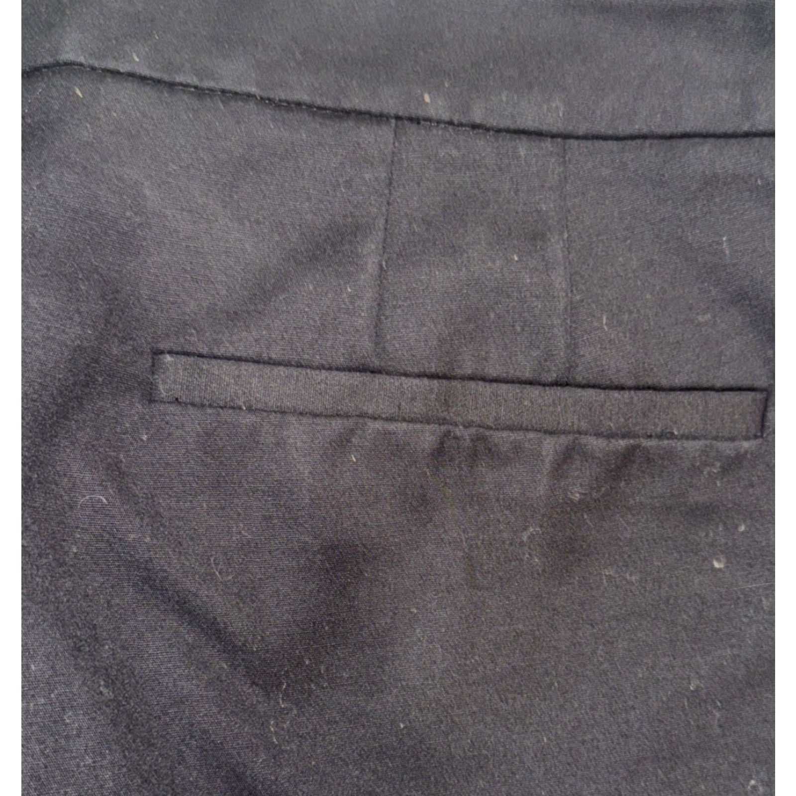 Vintage Chico's So Slimming Straight Career Dress Ankle Pants Women’s Size 2 Black Size 26" / US 2 / IT 38 - 6 Thumbnail