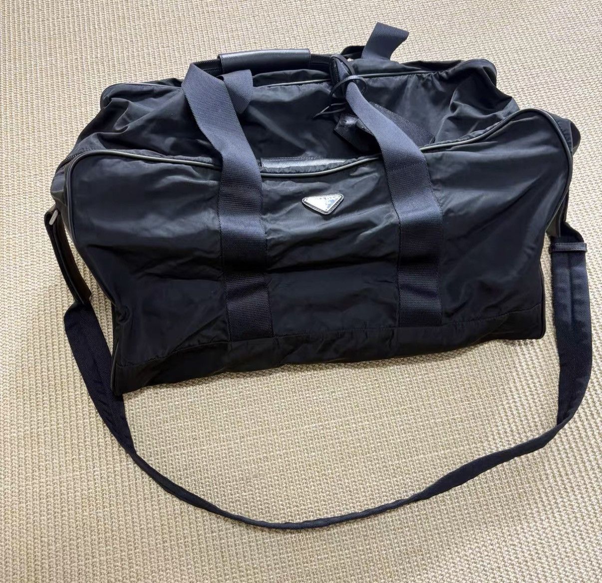 Prada Prada Keepall Boston Zip Travel Bag J29 Size ONE SIZE - 2 Thumbnail