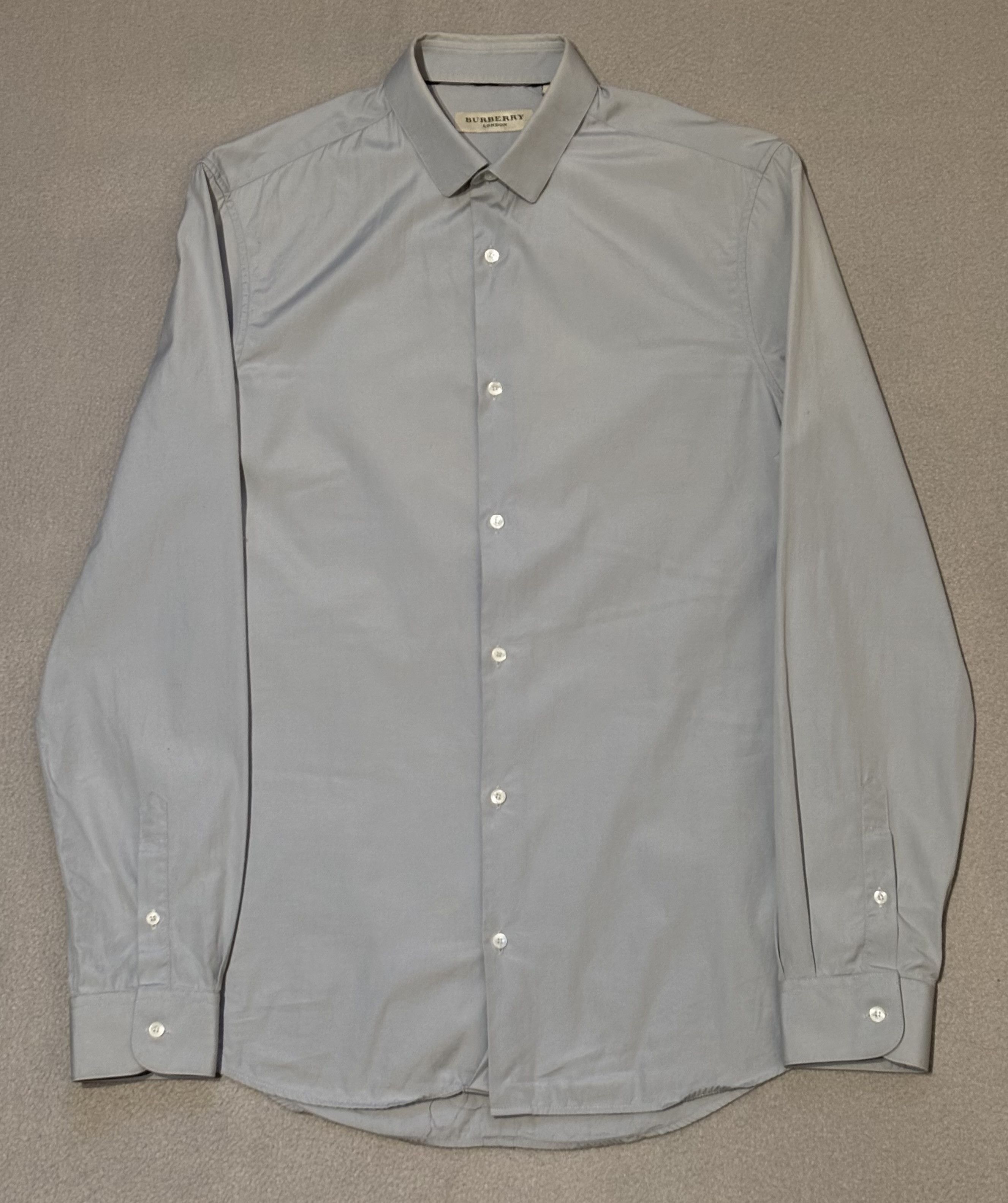 Burberry Burberry Gray shirt size 37 Size US S / EU 44-46 / 1 - 5 Thumbnail