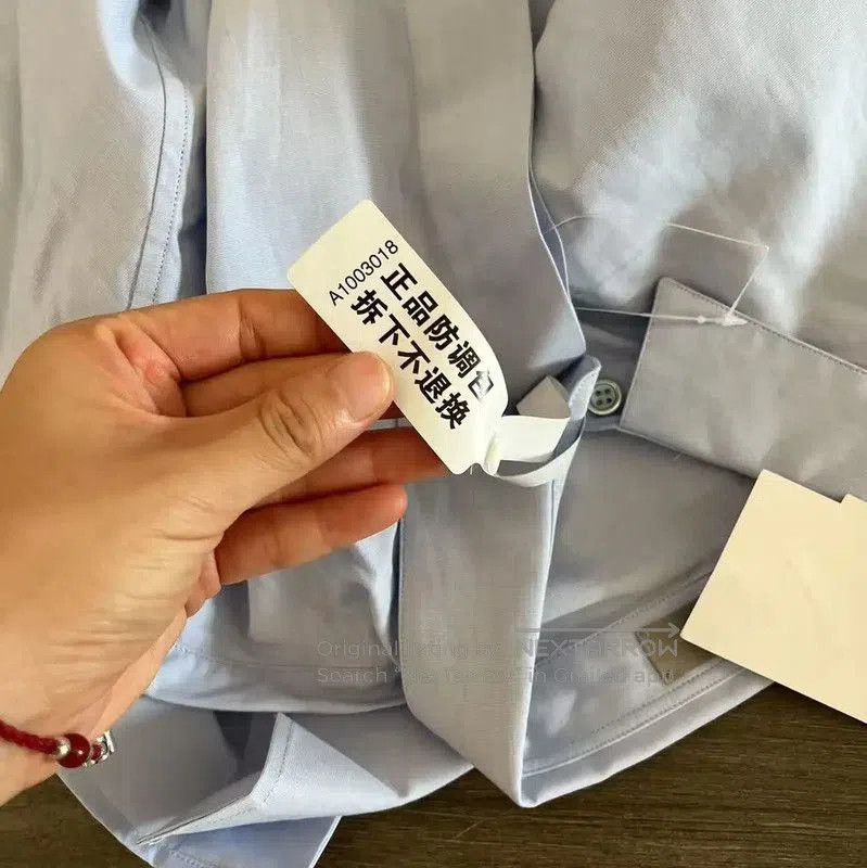 Dior Dior Men’s Light Blue Embroidered Shirt . Size US S / EU 44-46 / 1 - 3 Thumbnail