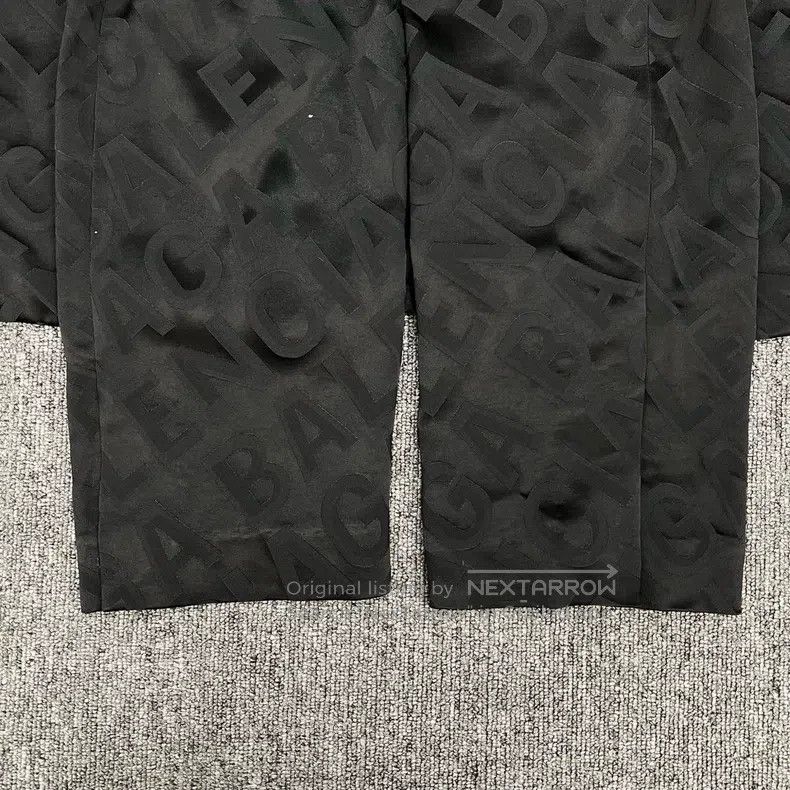 Balenciaga Balenciaga Black Hidden Logo Silk Blazer Jacket Size US S / EU 44-46 / 1 - 5 Thumbnail