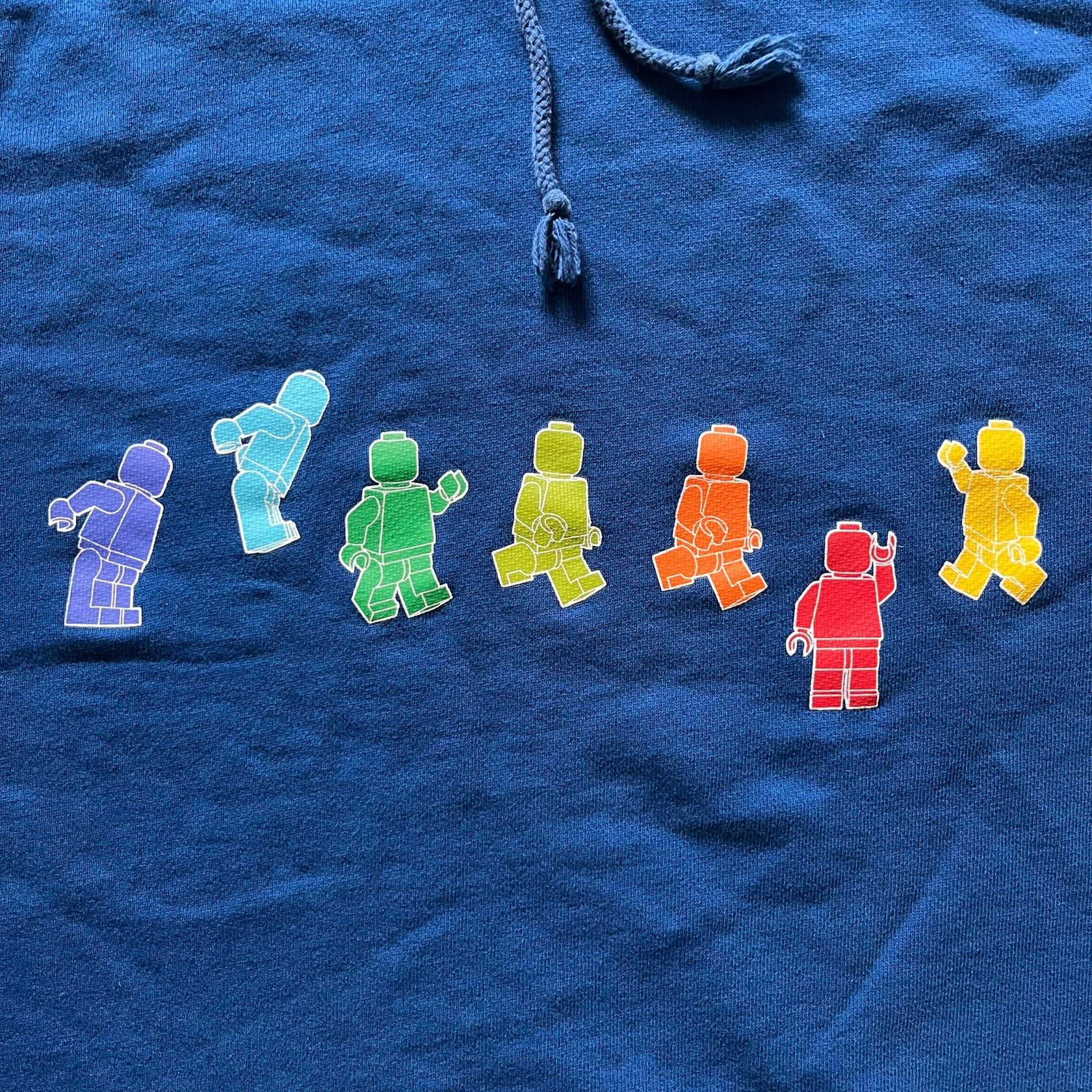 LEGO Lego Rainbow Minifigures 2010 Blue Hoodie Size US XL / EU 56 / 4 - 3 Thumbnail