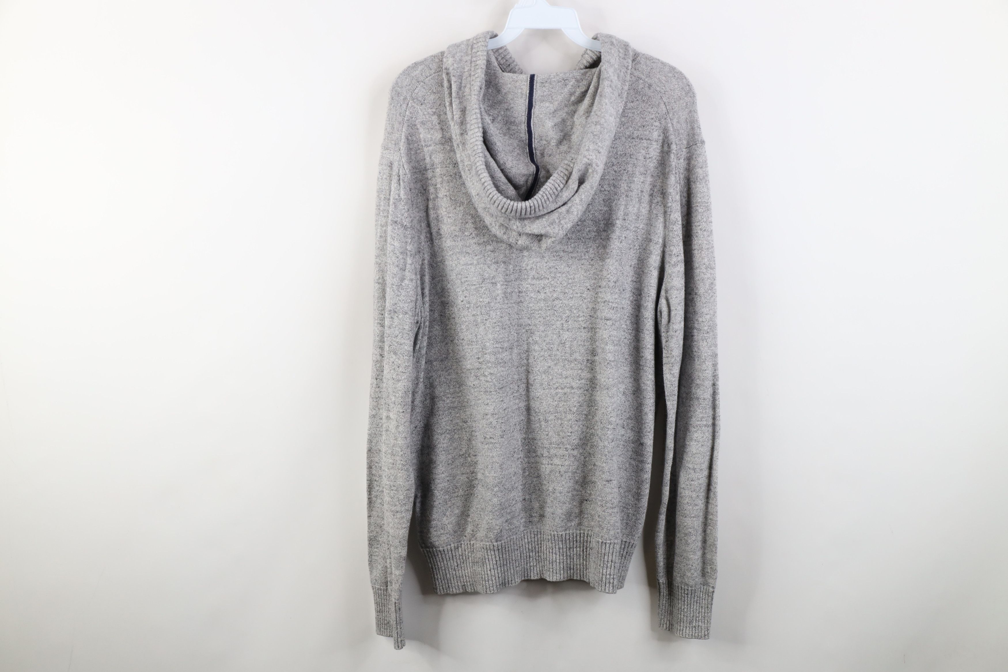 Gap Vintage Y2K Gap Jersey Knit Hoodie Sweater Heather Gray Size US L / EU 52-54 / 3 - 9 Thumbnail