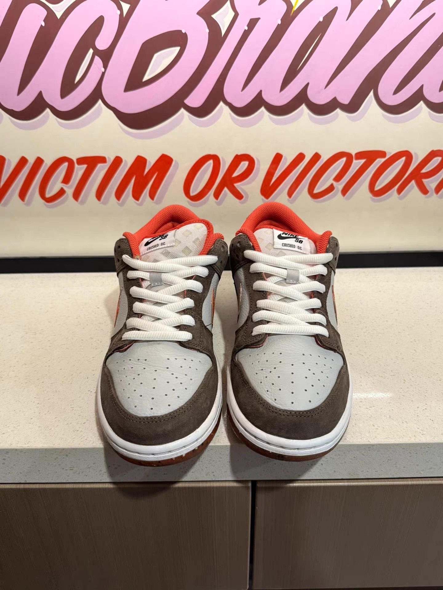 Nike Crushed D.C x Nike Dunk SB Pro Low-top sneakers Ｑ20 Size US 8.5 / EU 41-42 - 2 Thumbnail