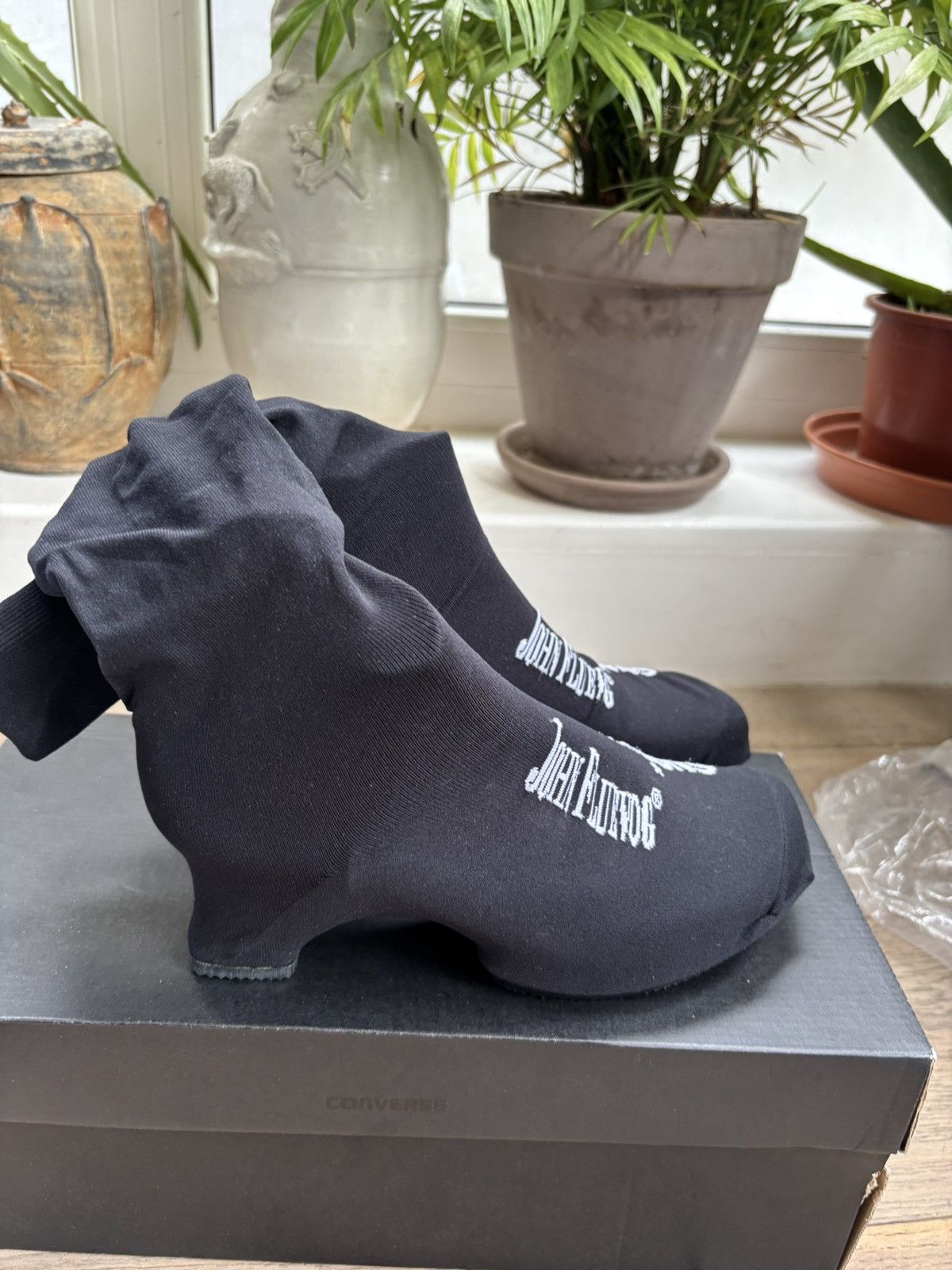 Comme des Garcons × John Fluevog John Fluevog Comme des garçons sock heels size 6.5 Size US 6.5 / IT 36.5 - 3 Thumbnail