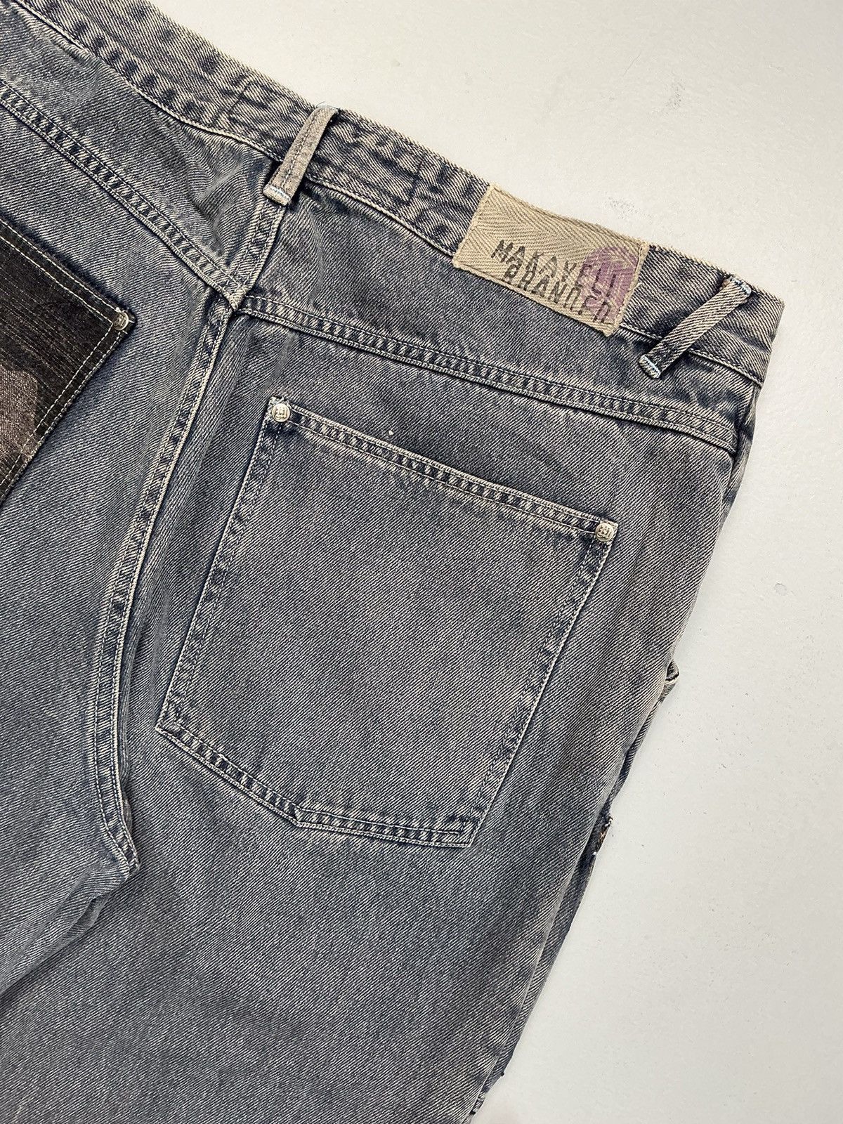 Makaveli Vintage makaveli branded printed denim Size US 38 / EU 54 - 15 Thumbnail