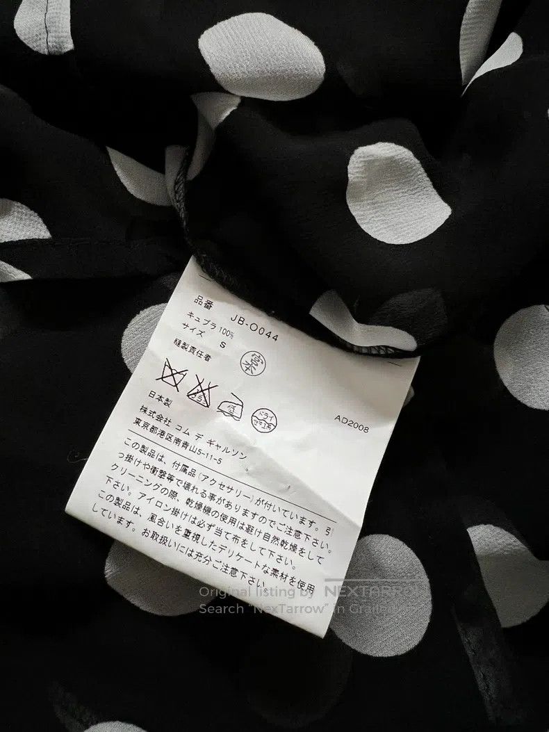 Junya Watanabe Junya Watanabe Double-layer pearl collar polka dot dress Size S / US 4 / IT 40 - 6 Thumbnail
