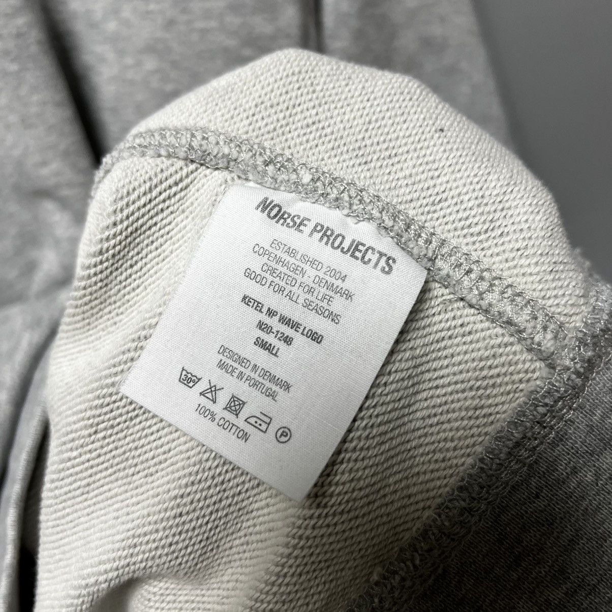 Norse Projects Norse Projects Sweatshirt Wave Logo Gray Crewneck Men’s y2k Size US S / EU 44-46 / 1 - 10 Thumbnail