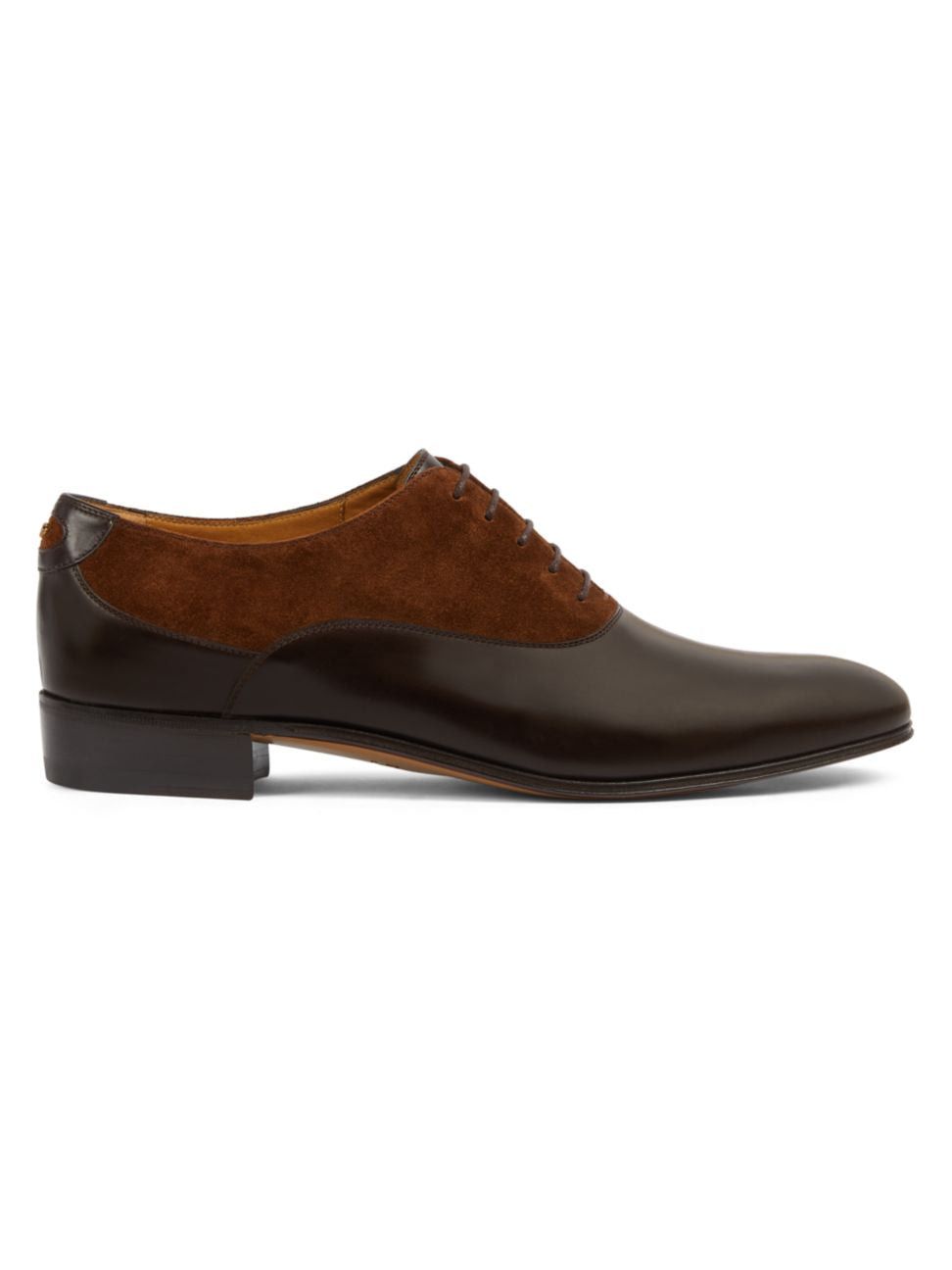 image of Gucci Double G Lace Up Shoes Size 9 in Black, Men's