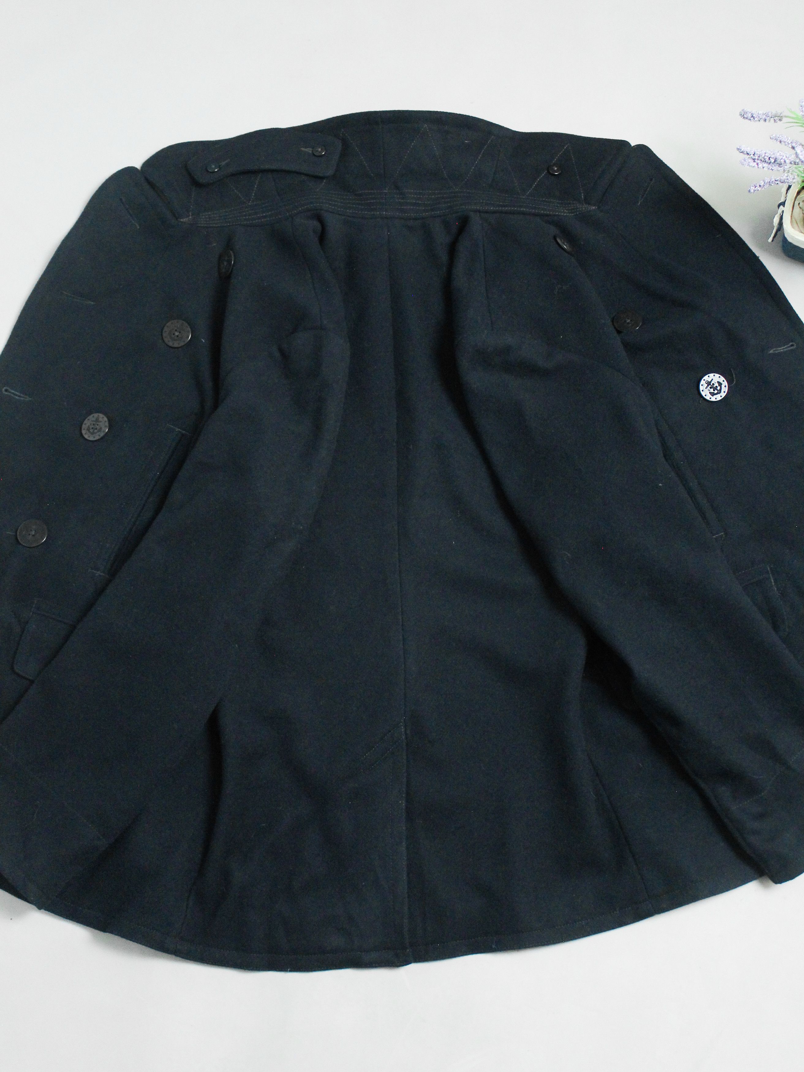 Polo Ralph Lauren POLO RALPH LAUREN DOUBLEBREASTED MENS WOOL COAT BLUE L Size US L / EU 52-54 / 3 - 2 Thumbnail
