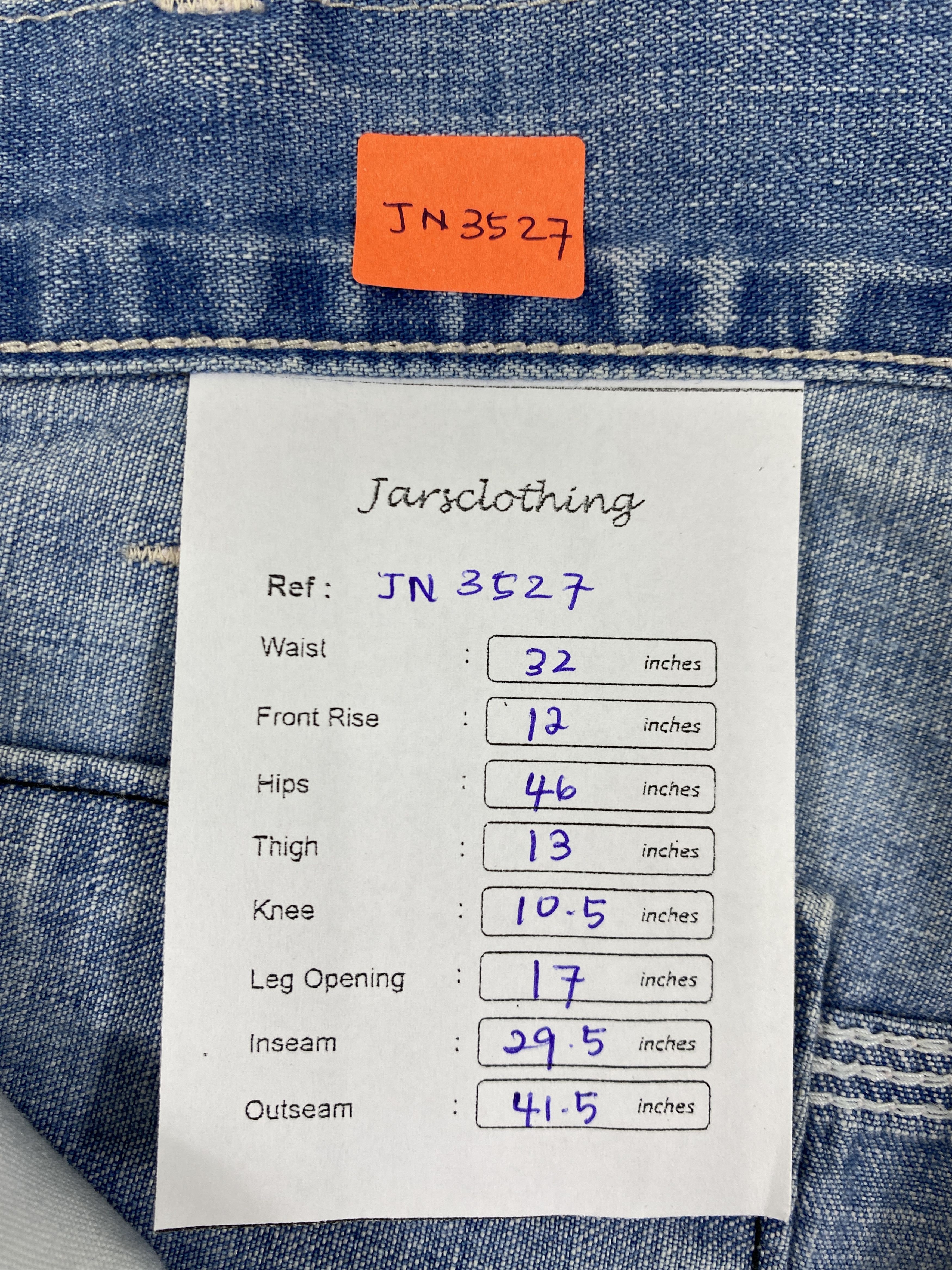 Japanese Brand Vintage Rna Slang Carpenter Jeans 32x29.5 Denim- JN3527 Size US 32 / EU 48 - 8 Thumbnail