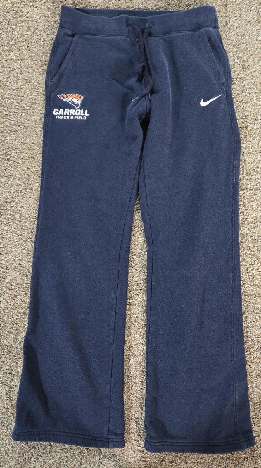 Nike Nike Navy Blue Carroll College Track And Field Sweatpant S Size US 30 / EU 46 - 1 Thumbnail