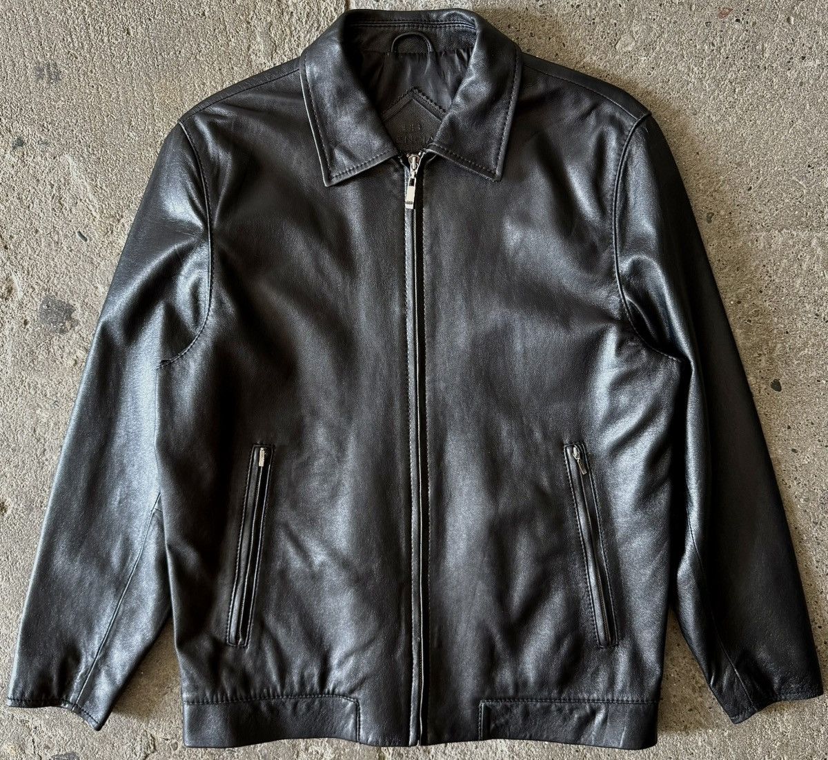 Balenciaga BALENCIAGA by NICOLAS GHESQUIERE Leather Biker Jacket 