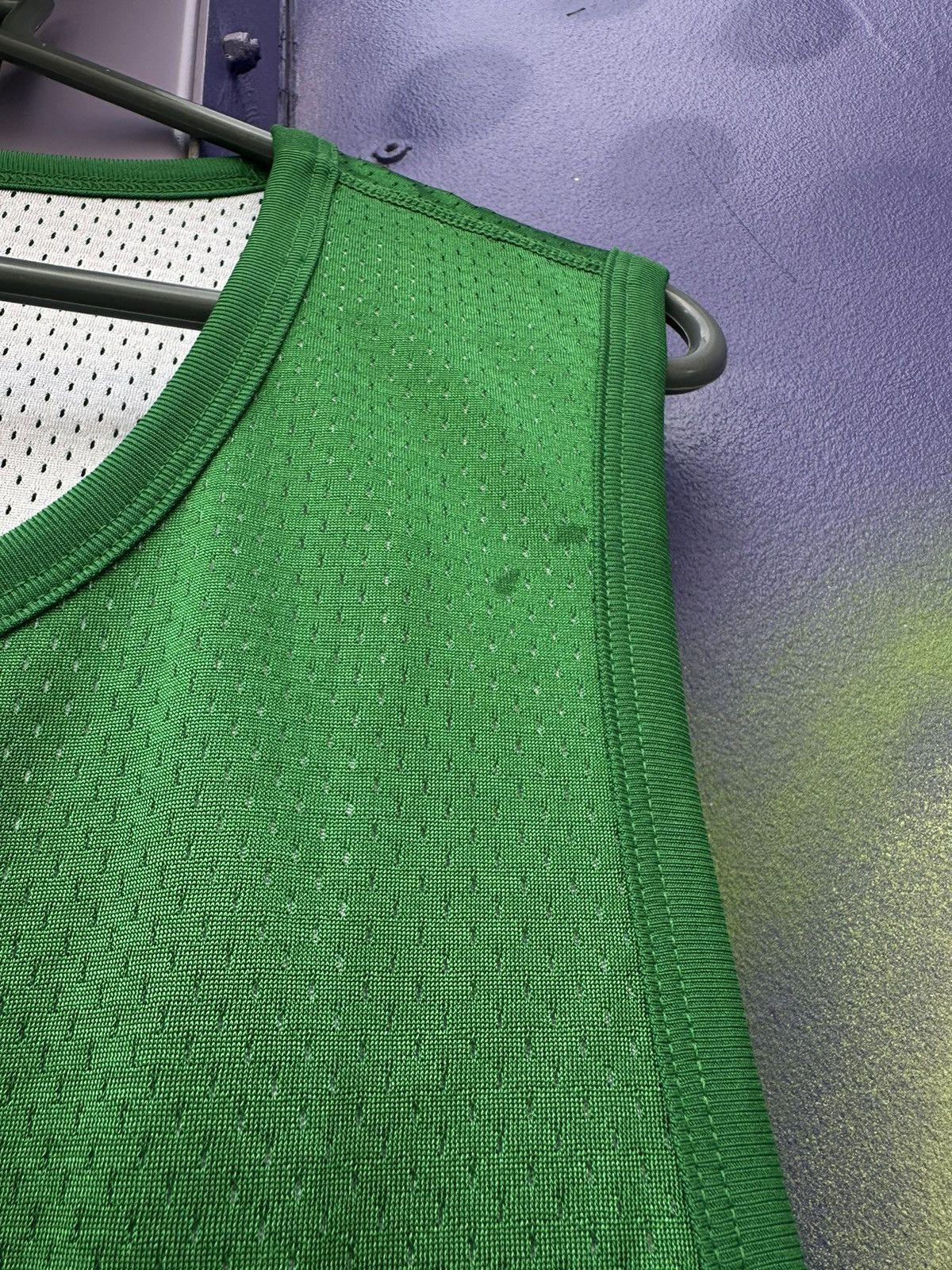 Chrome Hearts Chrome Hearts Mesh Reversible Basketball Jersey Green/White Size US L / EU 52-54 / 3 - 5 Thumbnail
