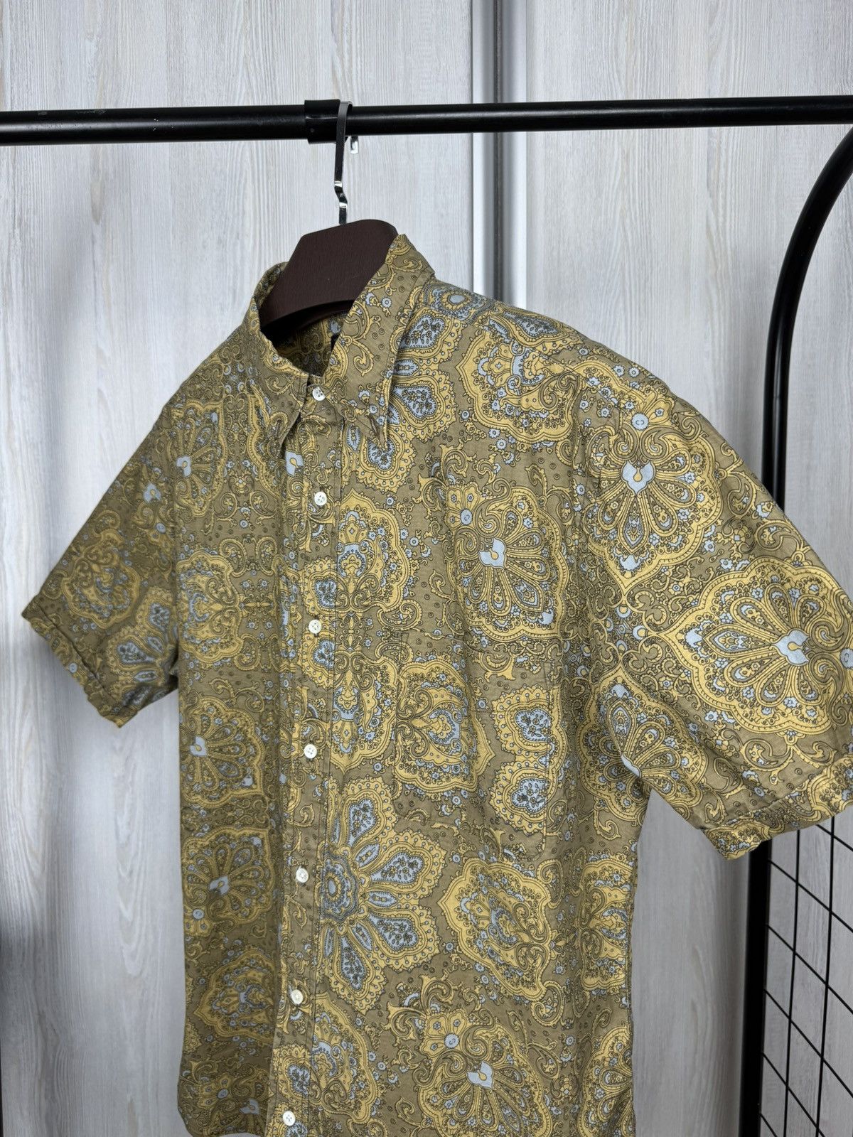 Beams Japan Beams from Japan Paisley Hawaiian Short Sleeve Shirt XL Size US XL / EU 56 / 4 - 4 Thumbnail