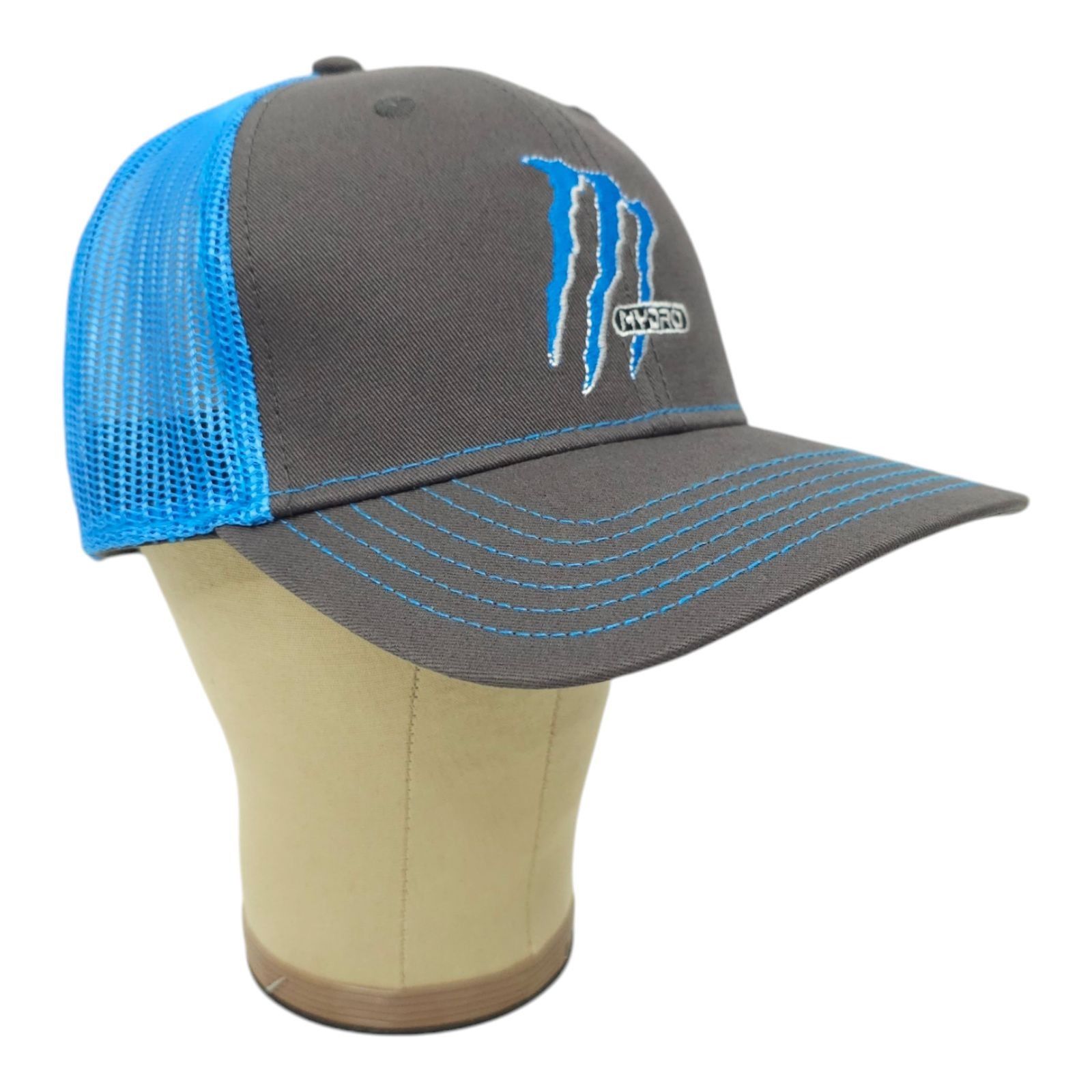 Other Monster Hydro Mesh Snapback Cap Trucker Baseball Embroidered Size ONE SIZE - 3 Thumbnail